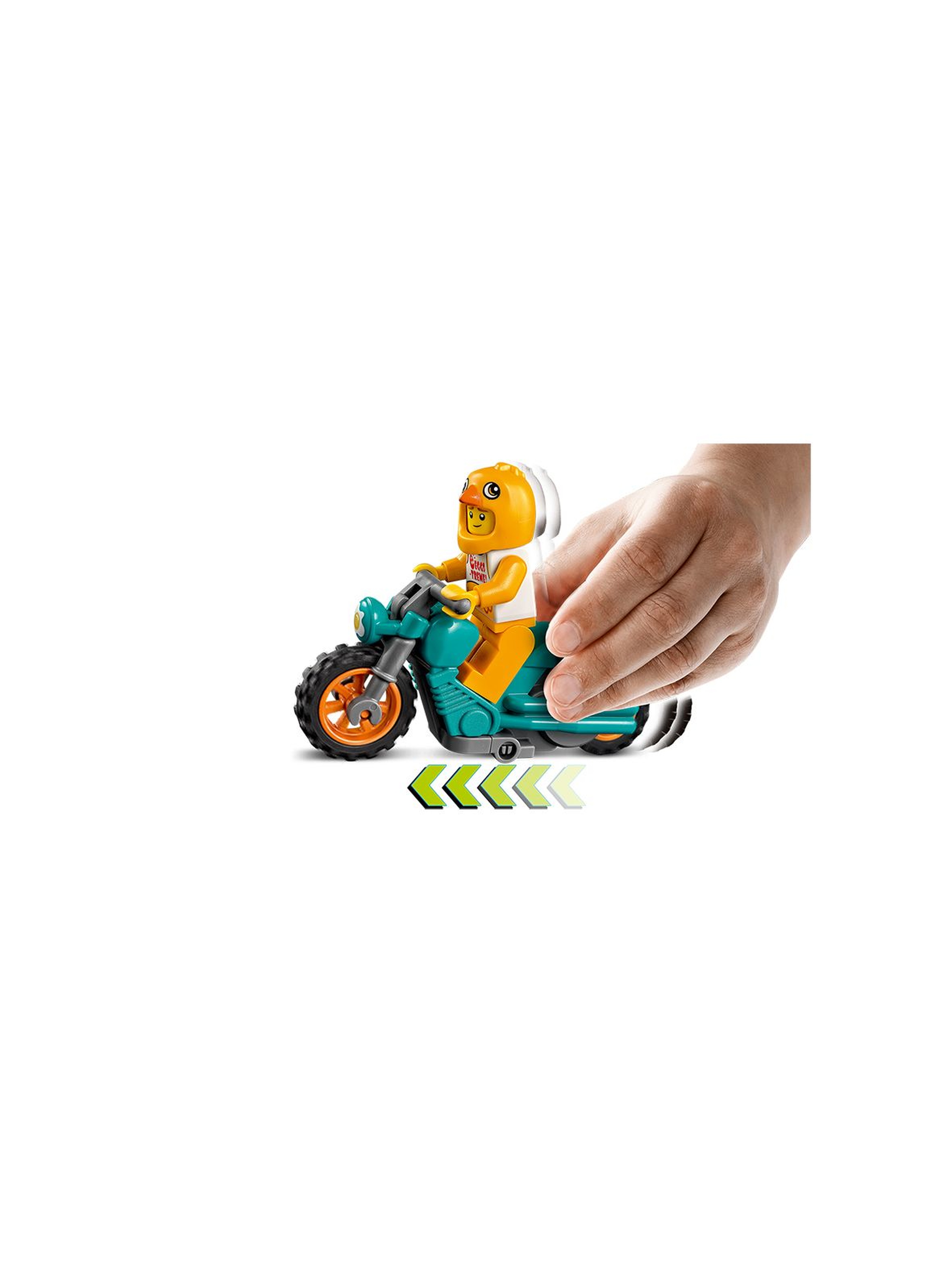 LEGO City 60310 Motocykl kaskaderski z kurczakiem wiek 5+