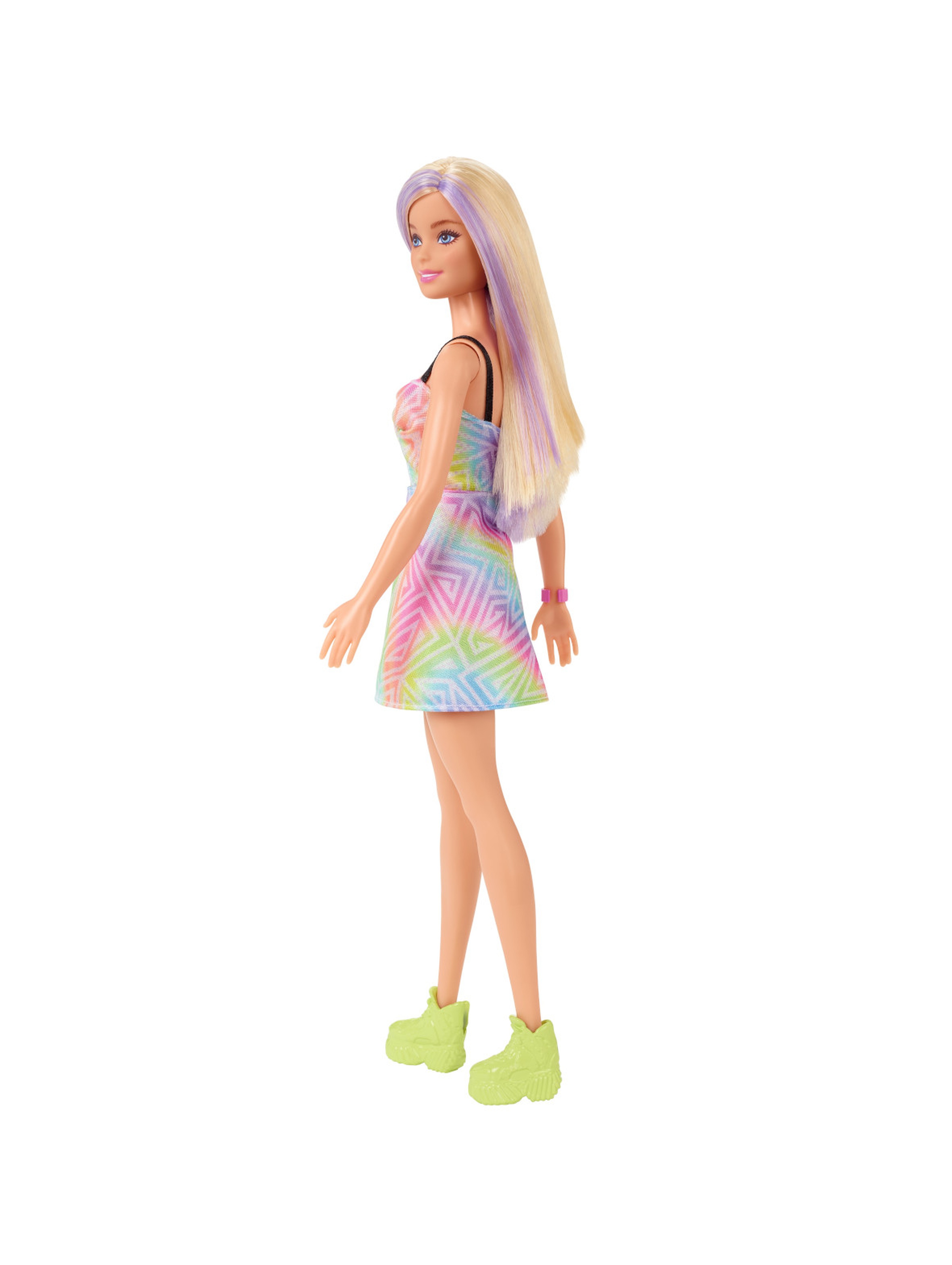 Barbie Fashionistas Lalka Sukienka geometryczny