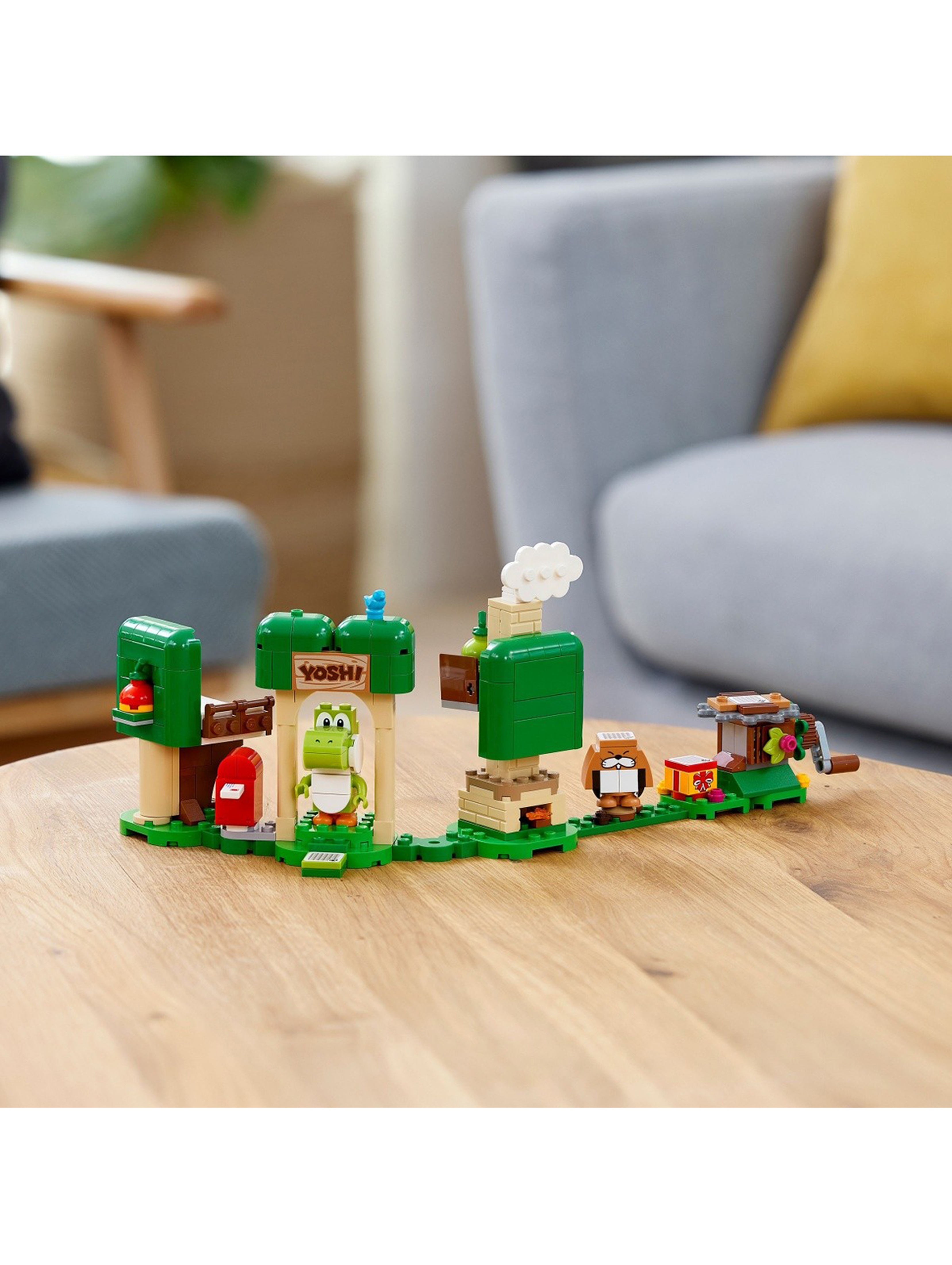 LEGO Super Mario Dom prezentów Yoshiego zestaw rozszerzający 71406 - 246 elementów, wiek 6+