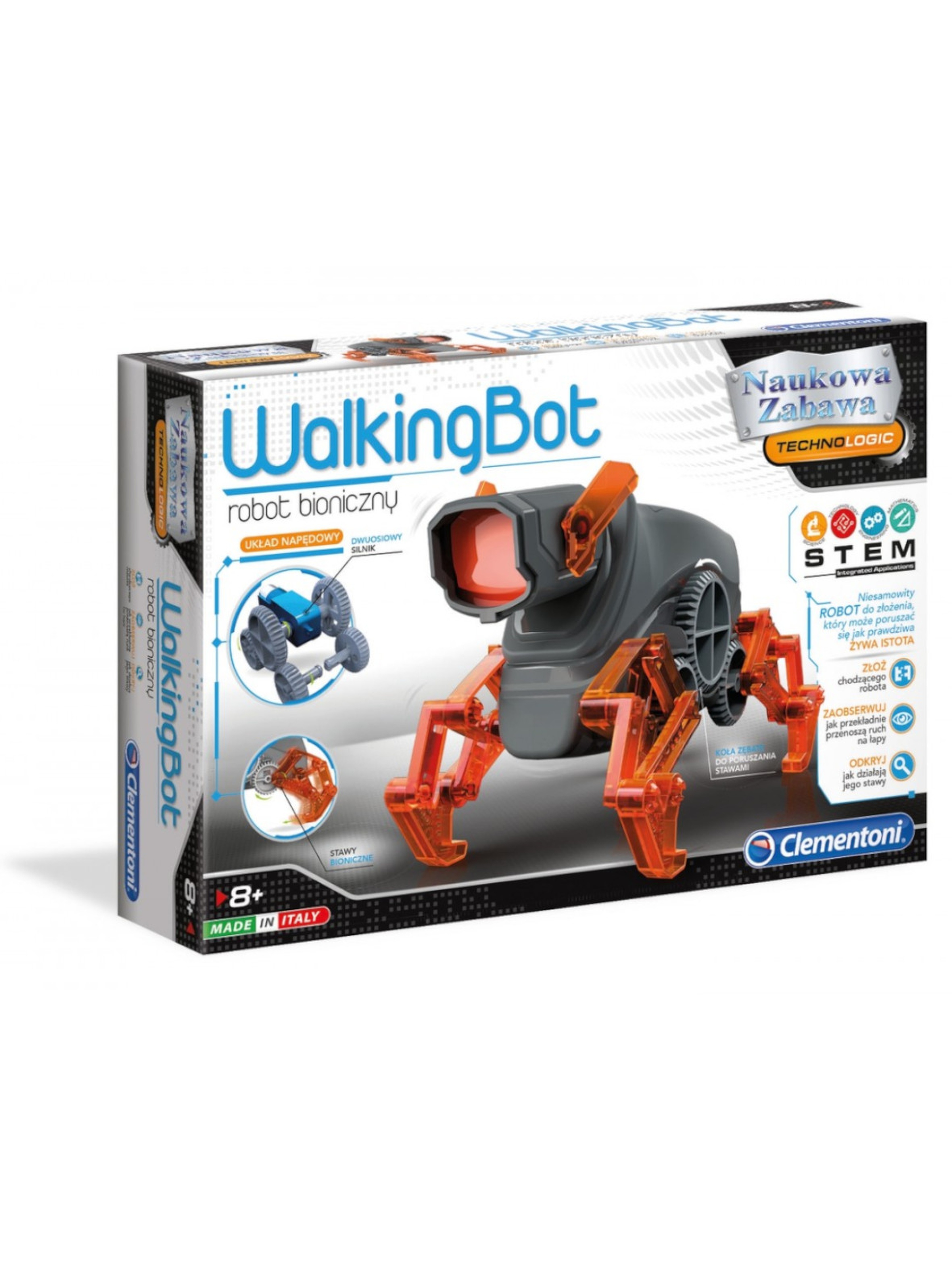 Zestaw konstrukcyjny Walking Bot Chodzący robot