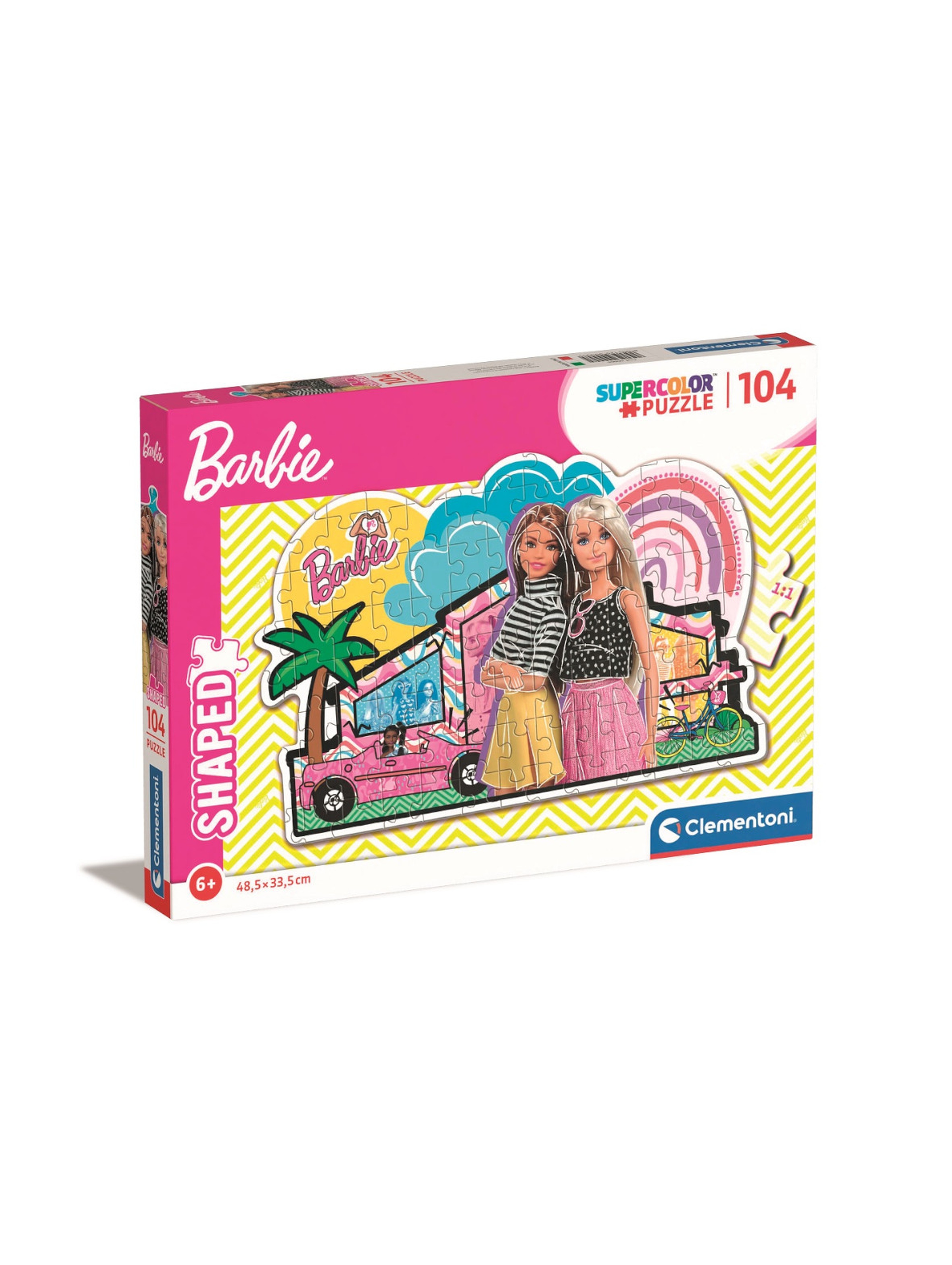 Puzzle Shape Barbie - 104 elementy