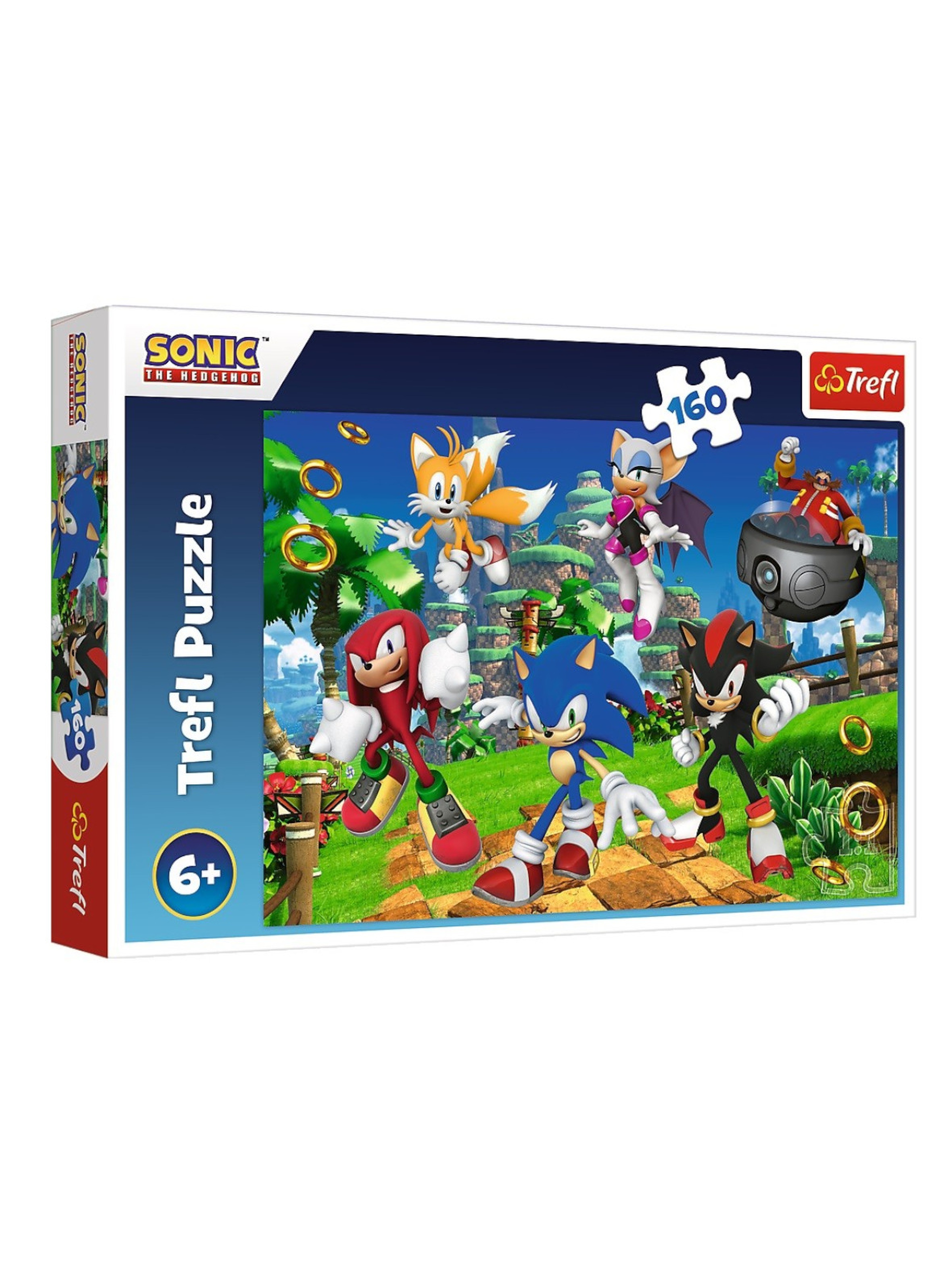 Puzzle 160 elementów Sonic i przyjaciele