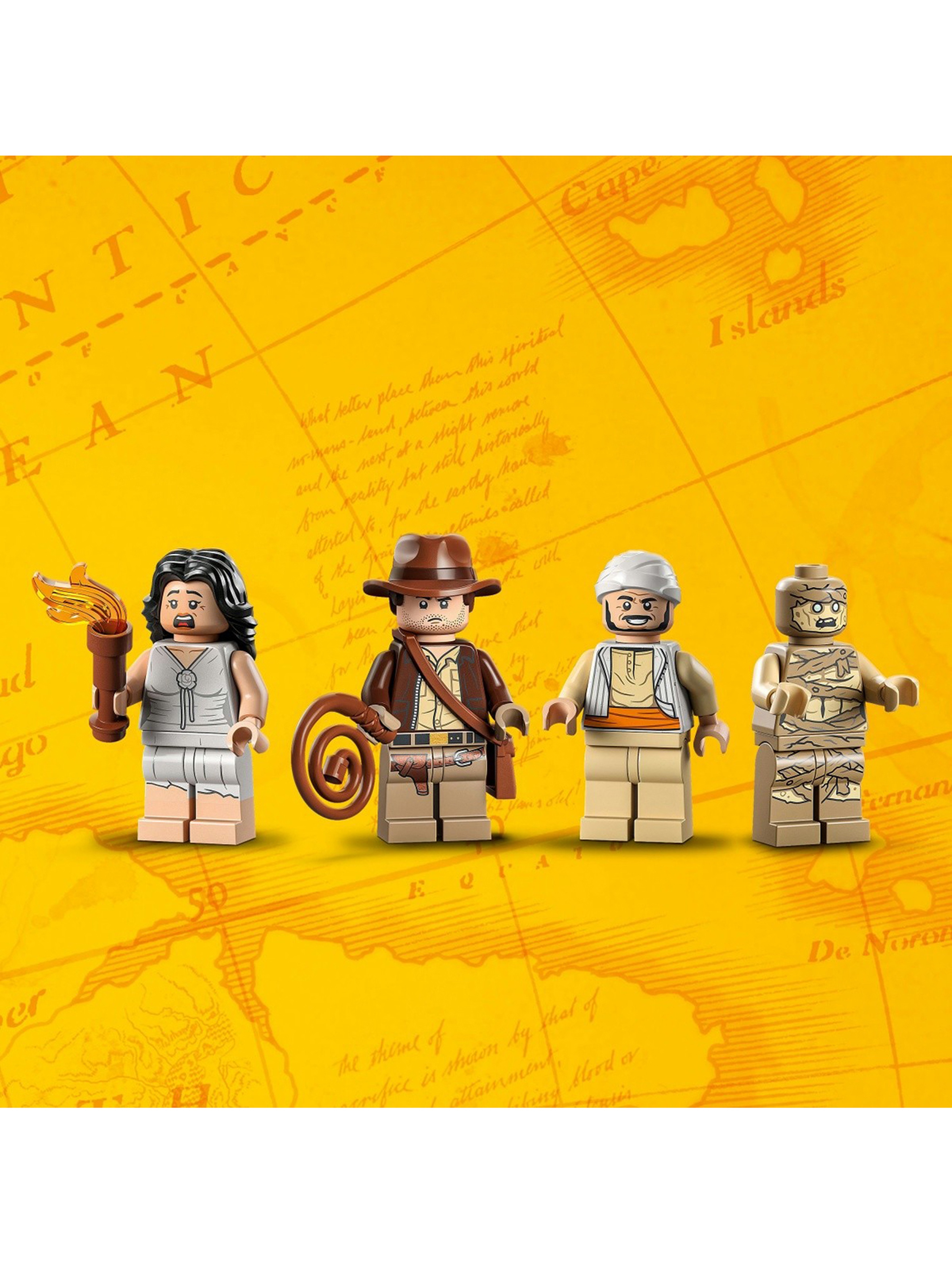 Klocki LEGO Indiana Jones 77013 Ucieczka z zaginionego grobowca - 600 elementów, wiek 8 +
