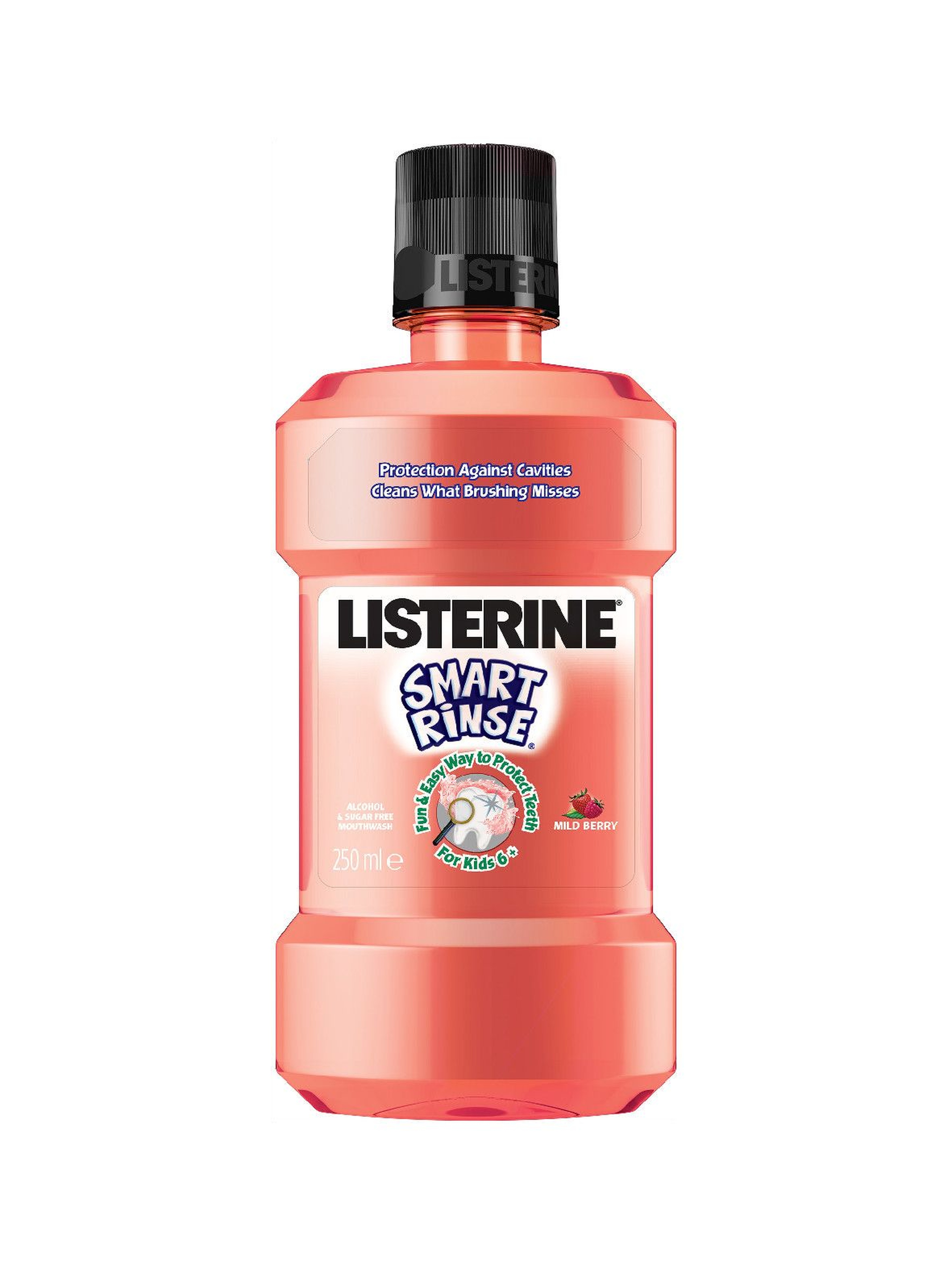 Płyn do higieny jamy ustnej Listerine Smart Rinse Berry - 250 ml
