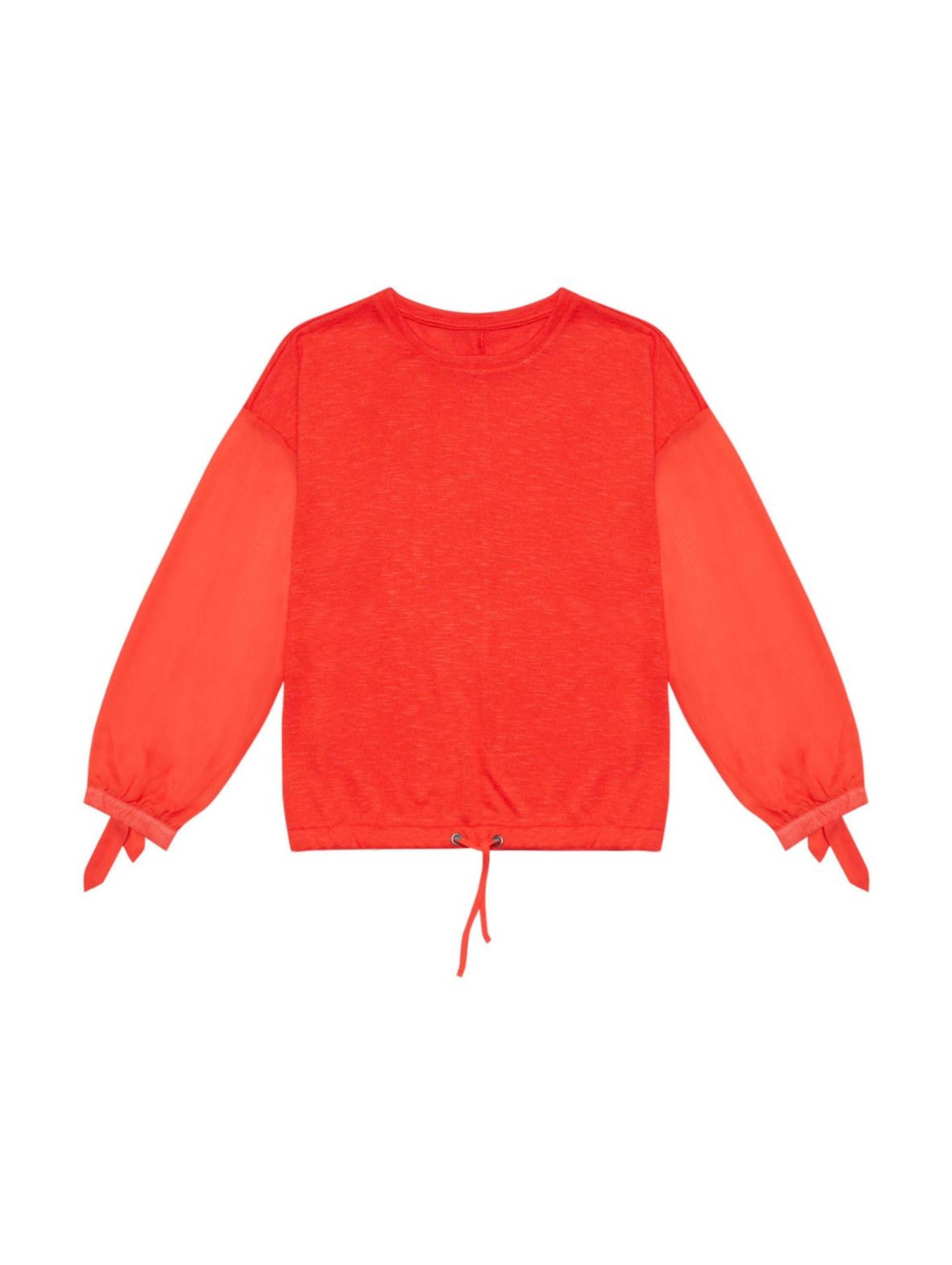 Sweter damski - czerwona