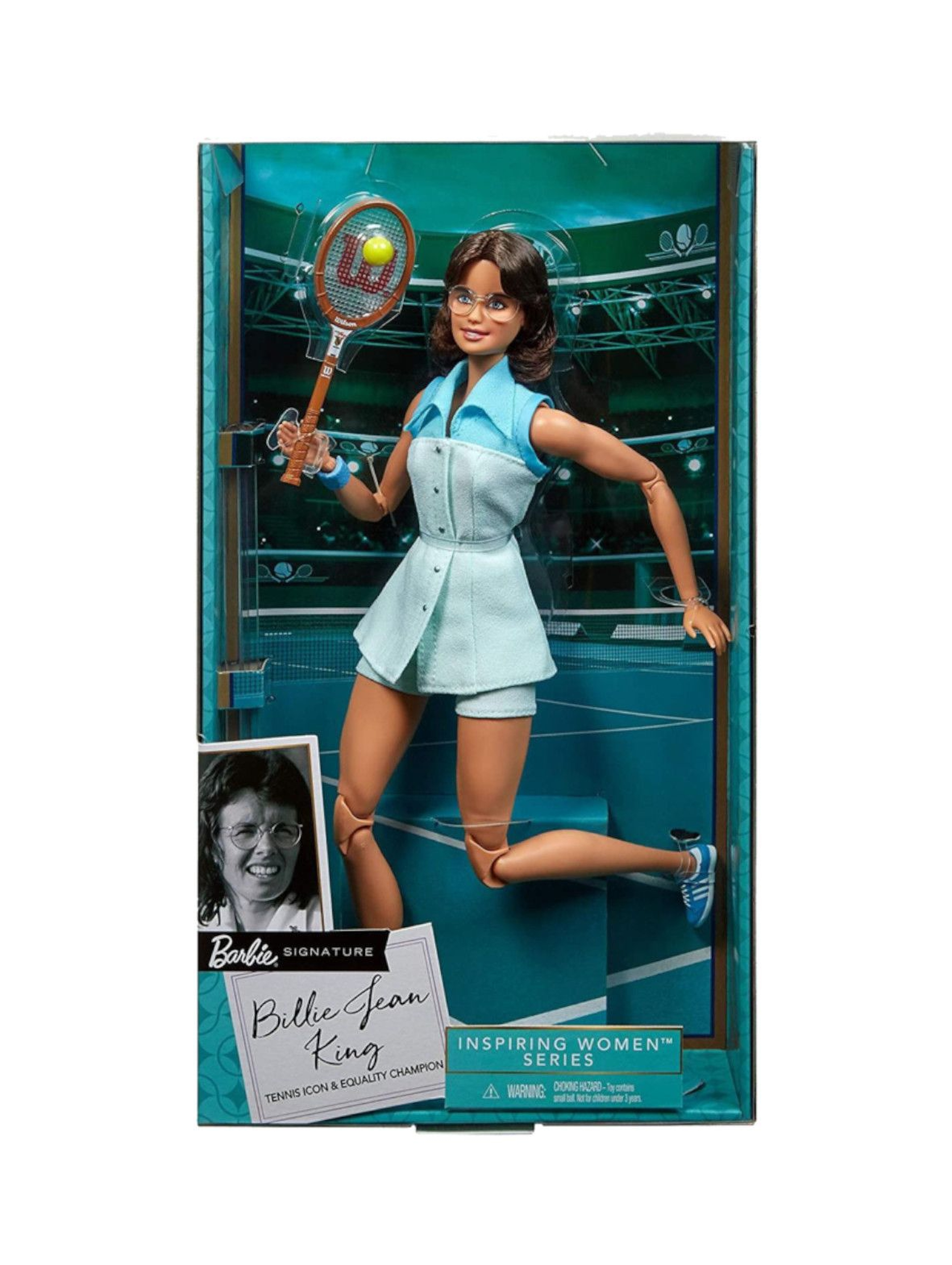 Barbie seria Inspirujące kobiety Billie Jean King