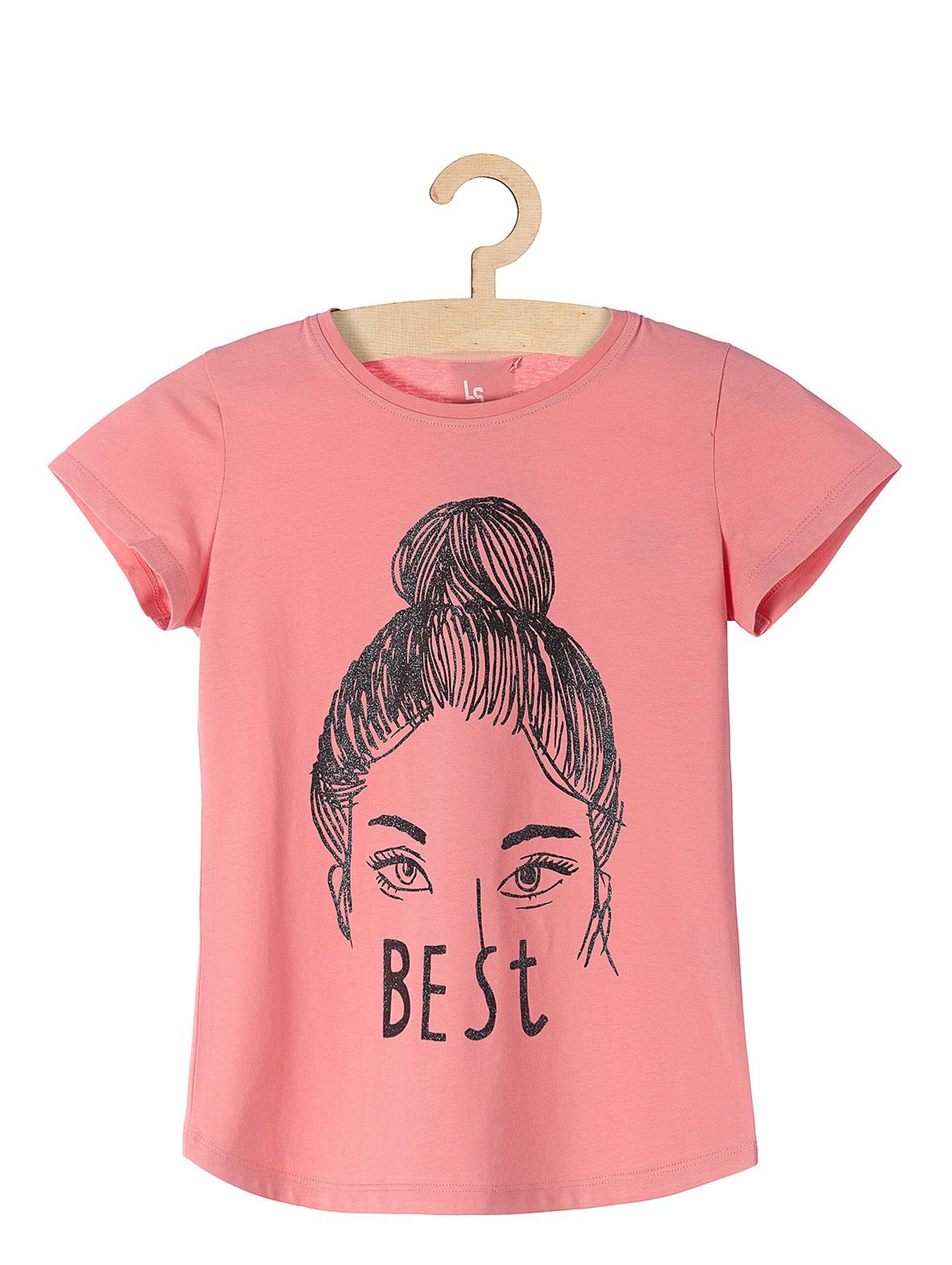 T-shirt dla dziewczynki Best