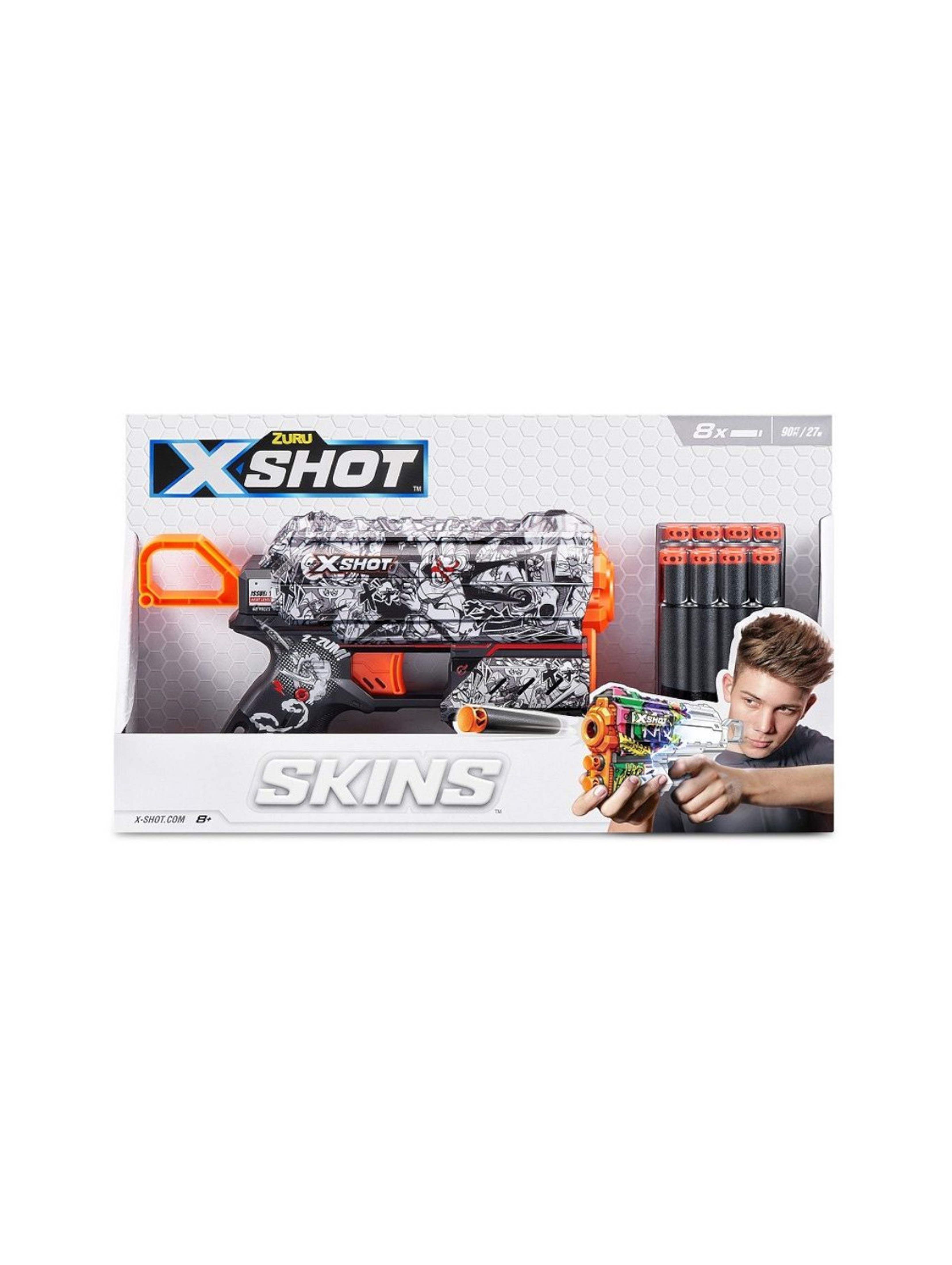 Wyrzutnia Skins Flux - 8 strzałek