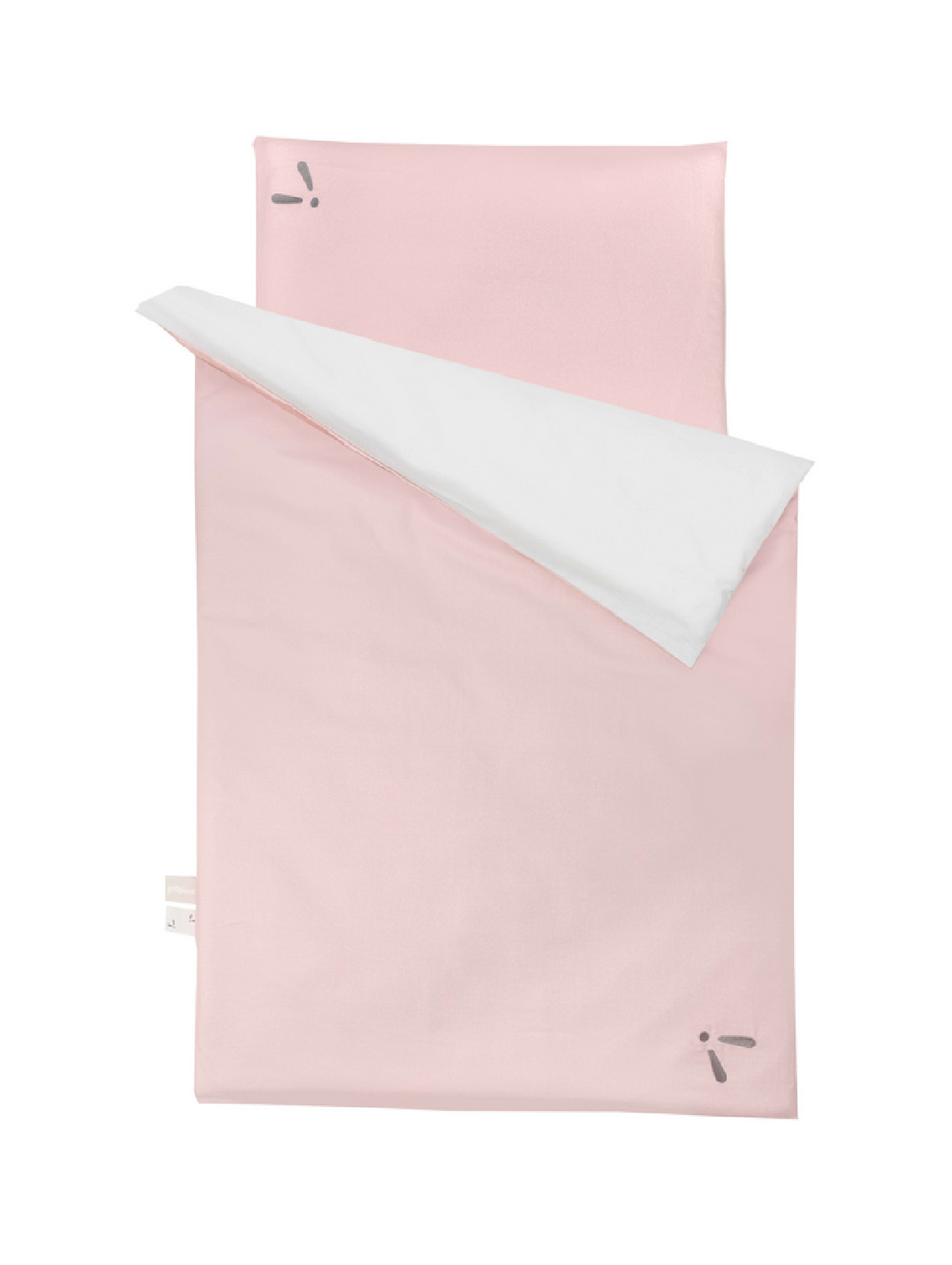 Pościel dziecięca z wypełnieniem dwustronna różowy i piaskowy kolekcja SleepSweet