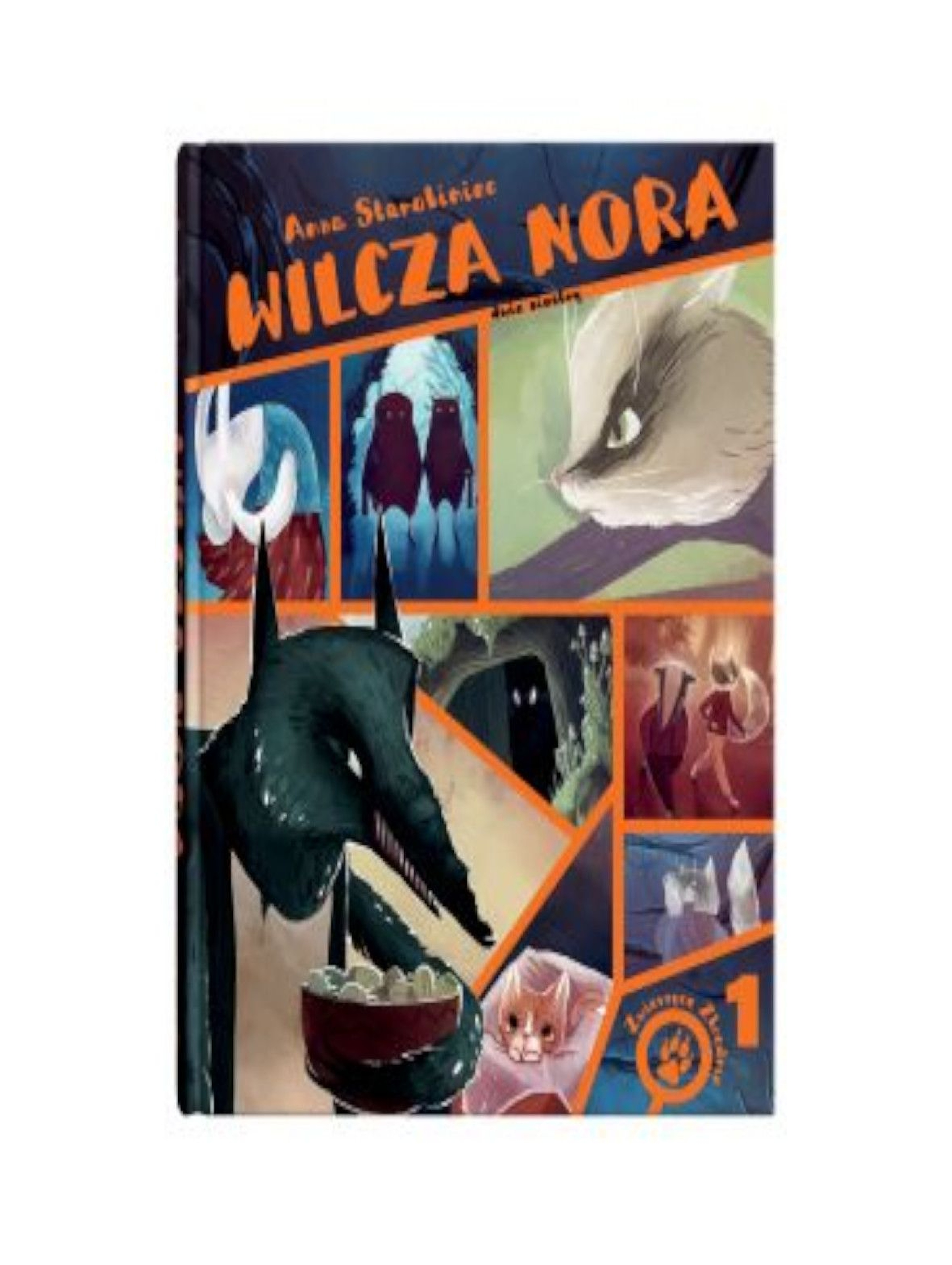 Książka  "Wilcza Nora"