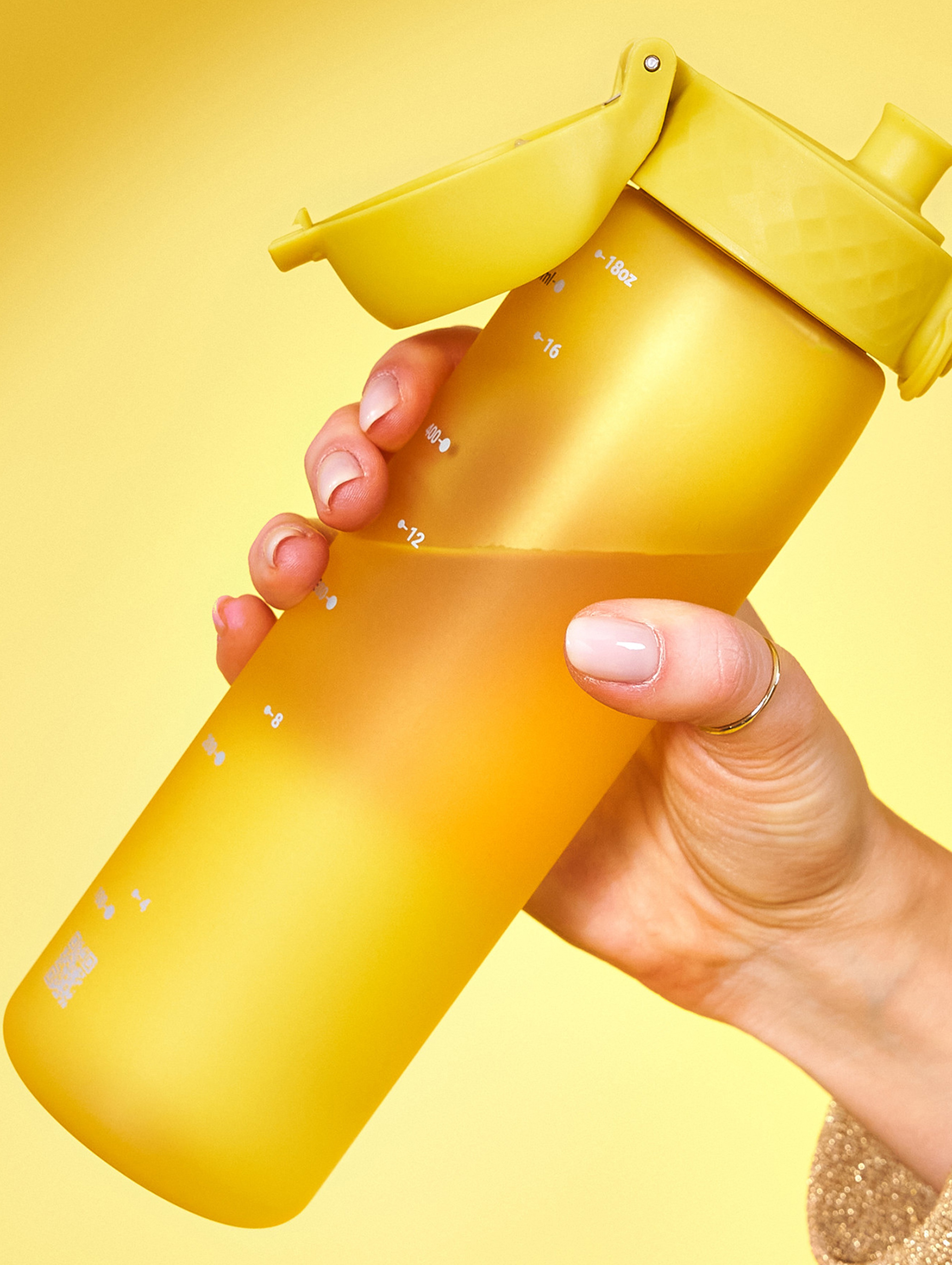 Butelka na wodę ION8 BPA Free Yellow 500ml - żółta