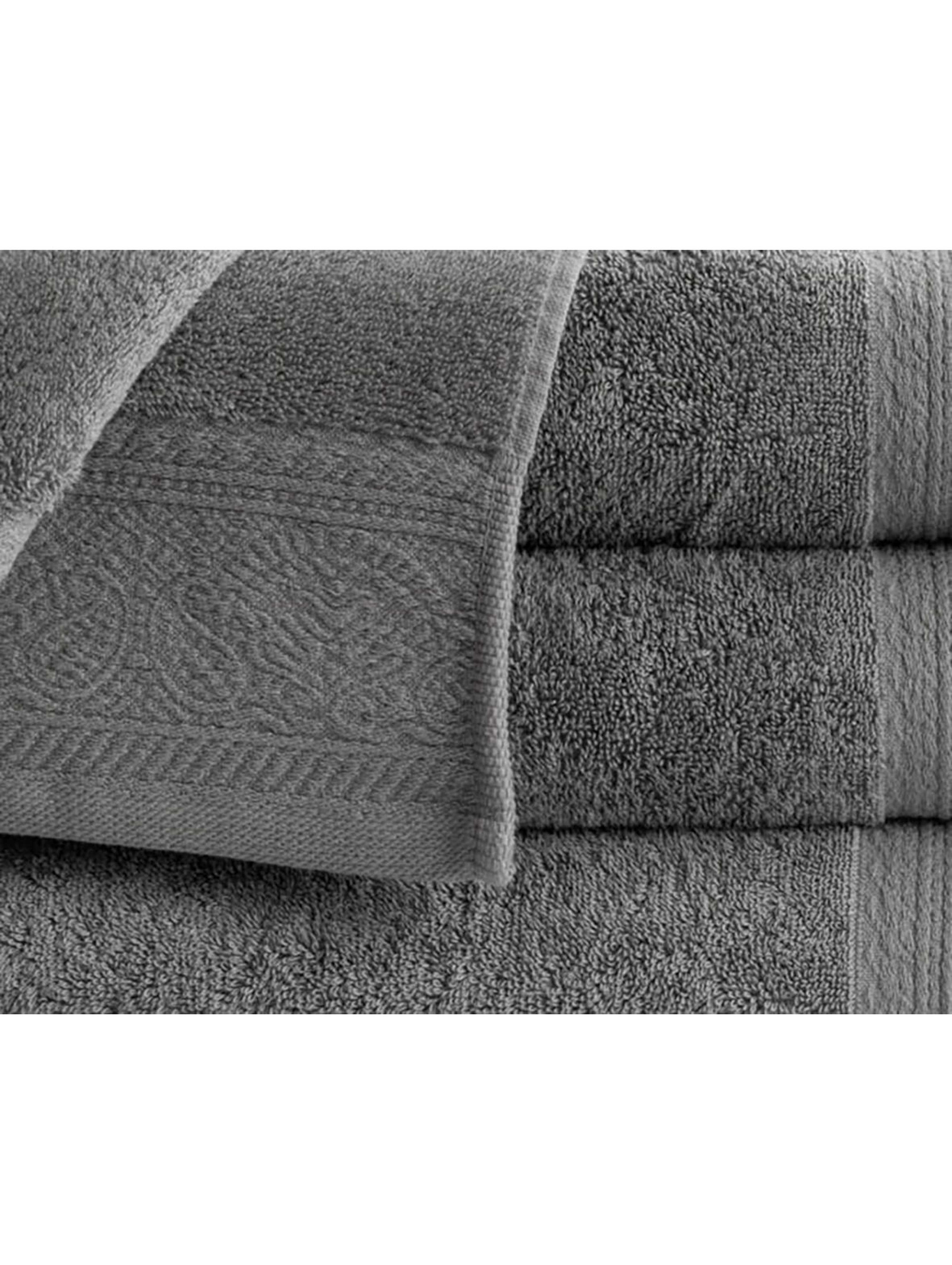 Bawełniany ręcznik MASSIMO 70x140  cm - szary