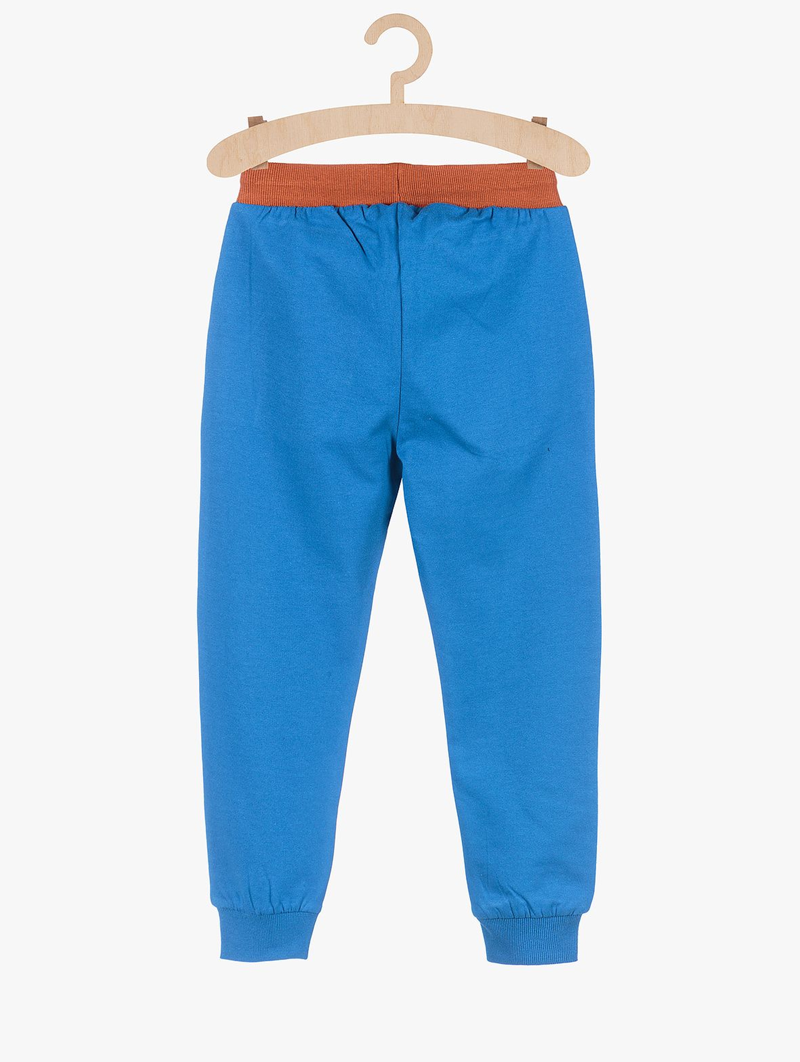 Spodnie dresowe dla chłopca- niebieskie