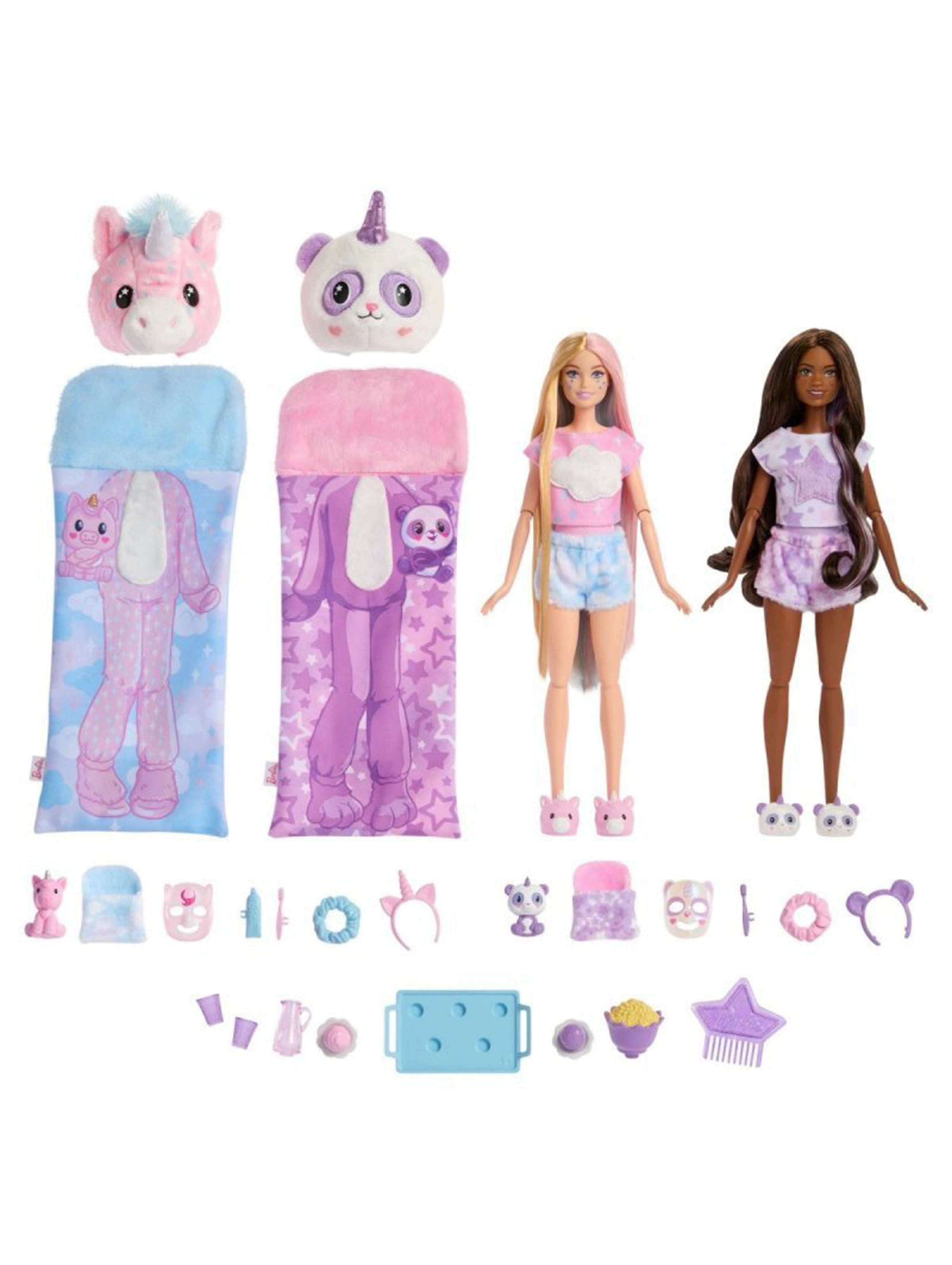 Zestaw prezentowy Lalka Barbie Cutie Reveal Piżama party