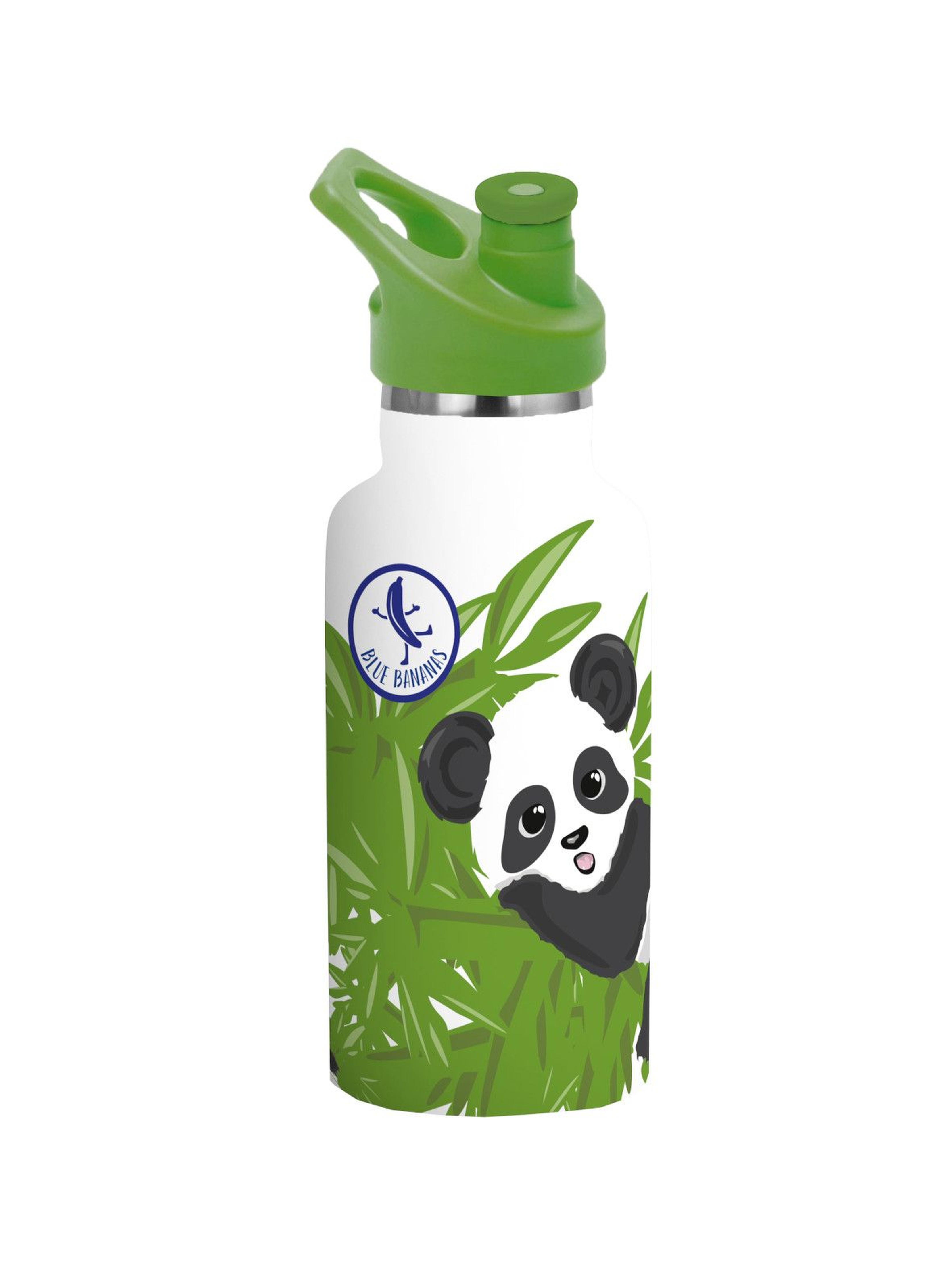 Butelka ze stali nierdzewnej- bidon Panda 350ml