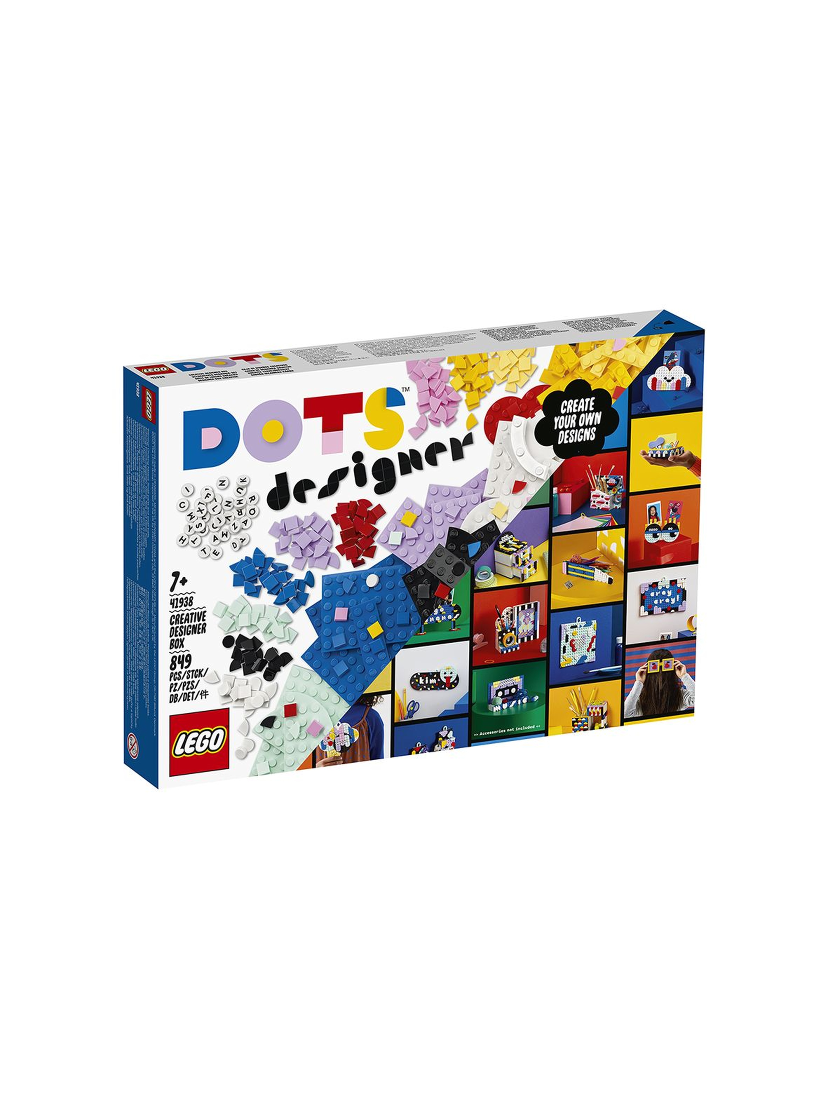 LEGO DOTS 41938 Zestaw kreatywnego projektanta wiek 7+