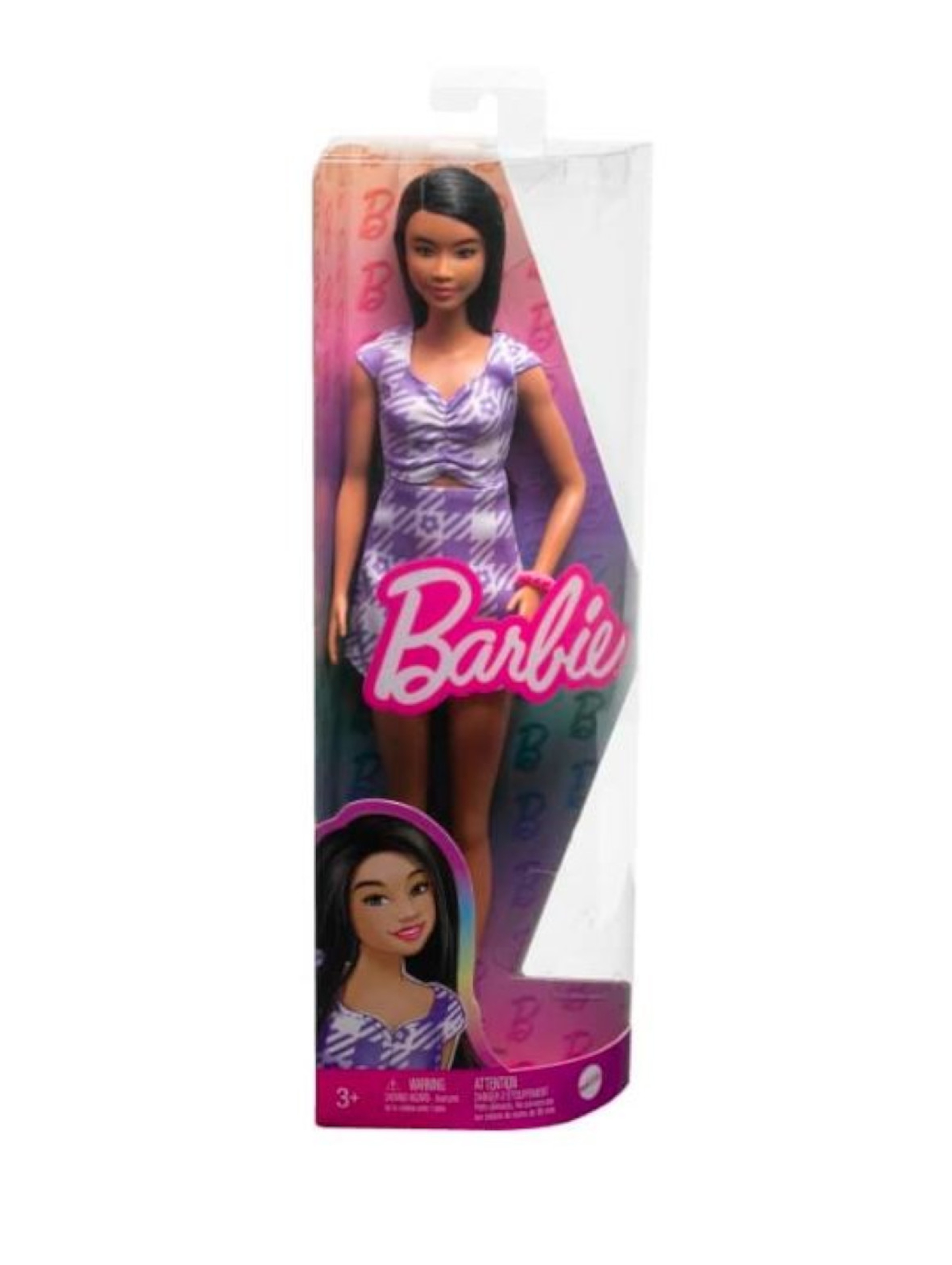 Lalka Barbie Fashionistas brunetka wysoka