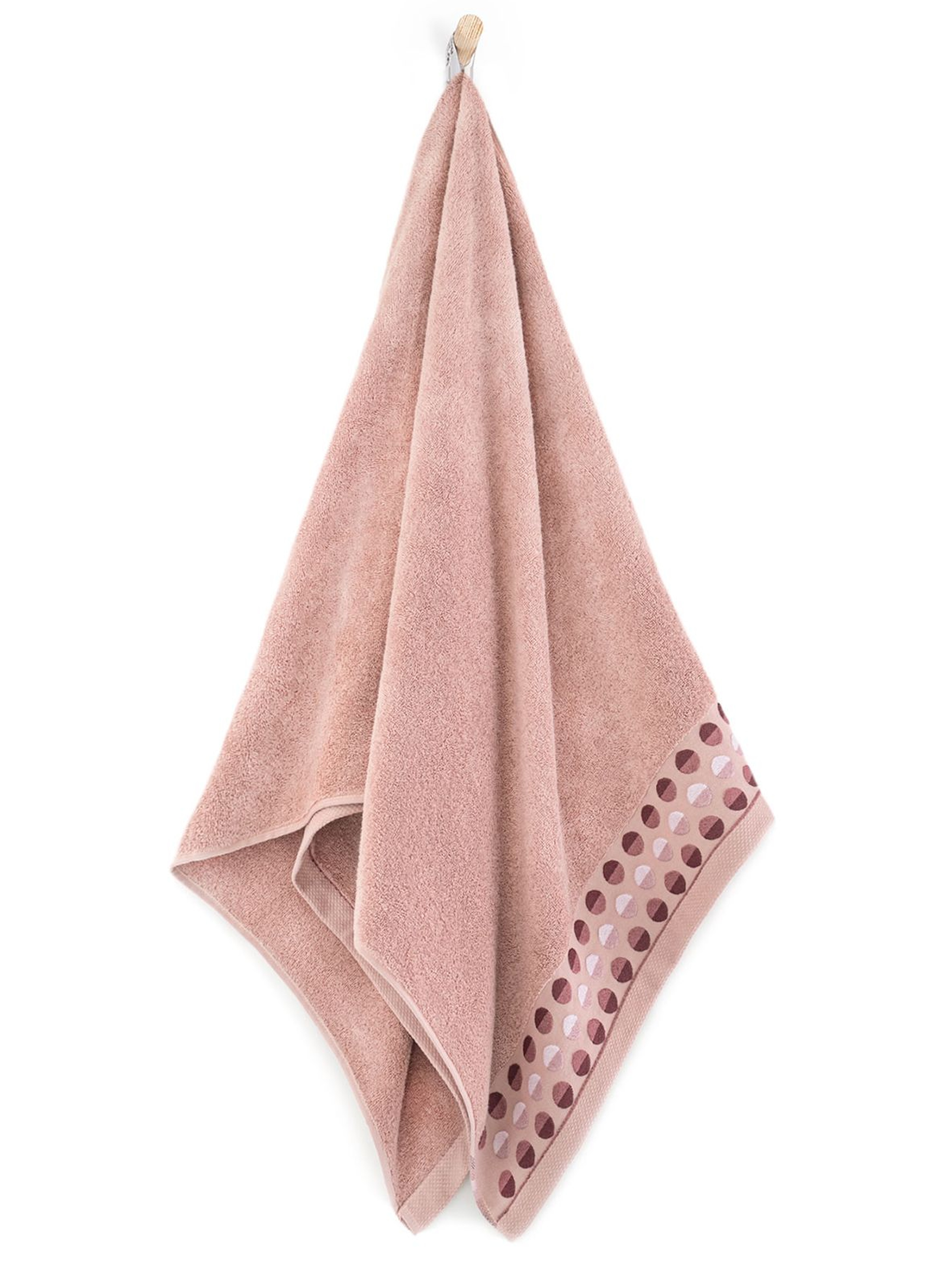 Ręcznik z bawełny egipskiej Zen piwonia 50x90cm