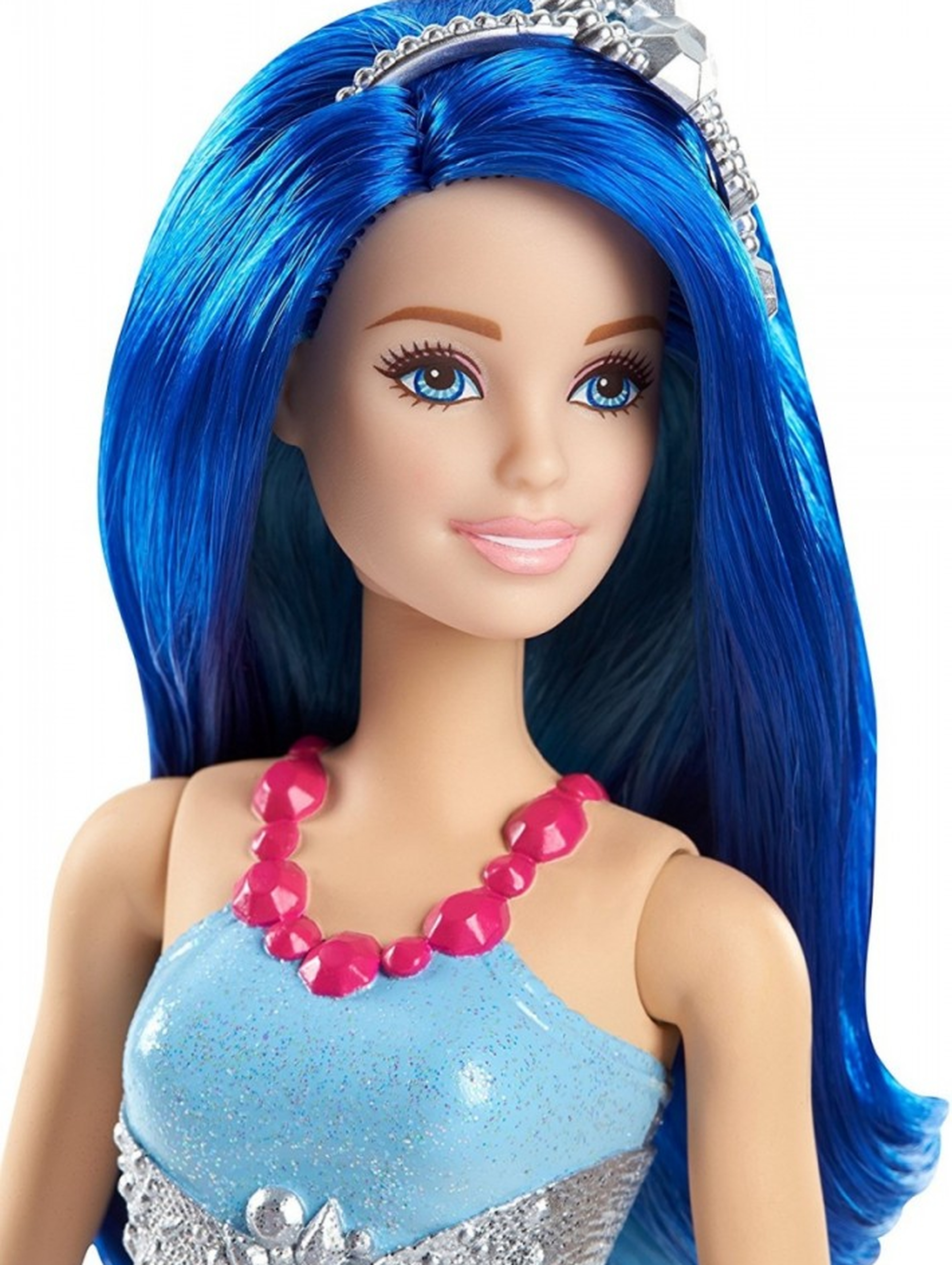 Barbie Syrenka z Krainy Tęczy Niebieska