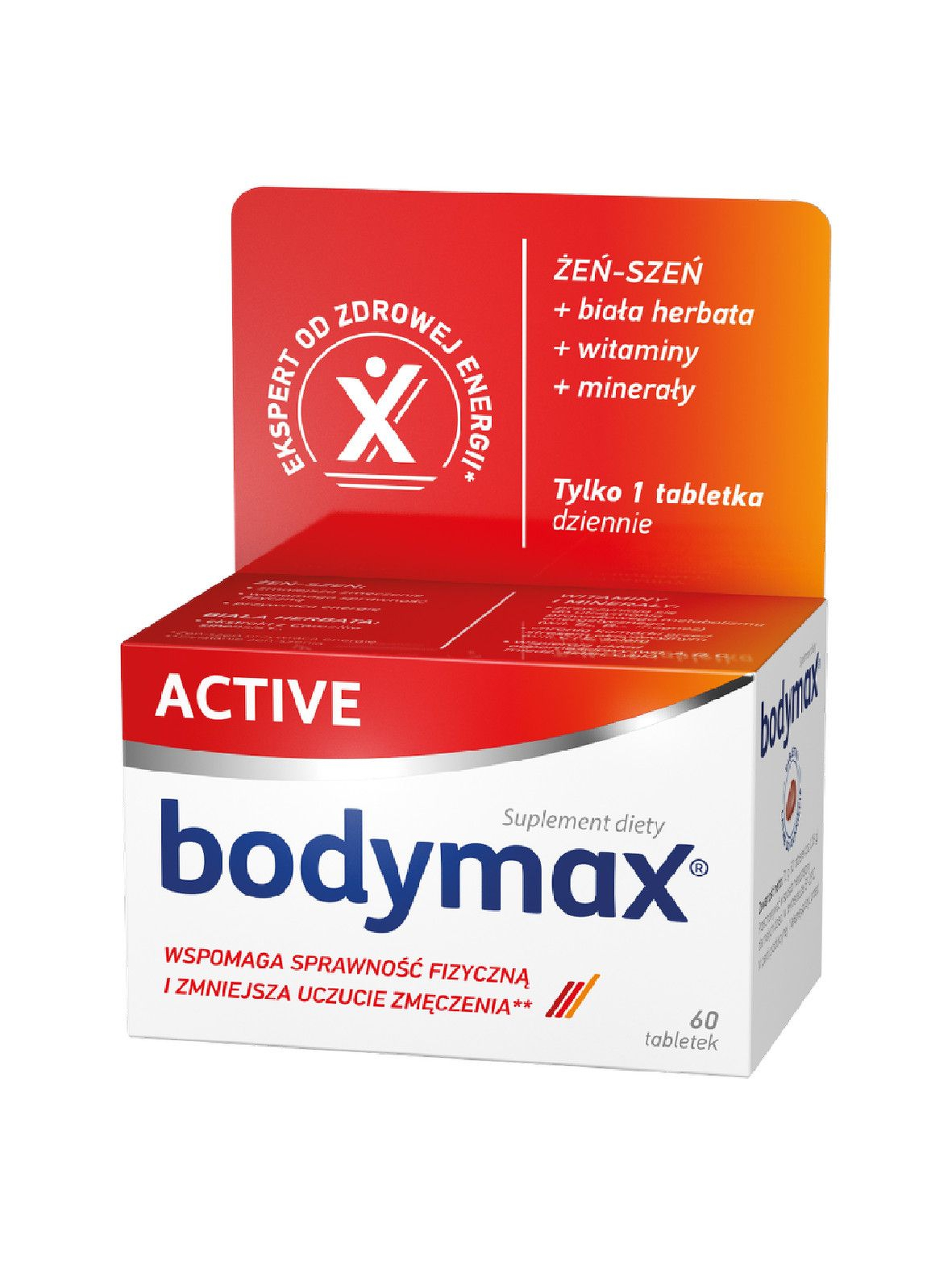 Bodymax Active dla osób aktywnie fizycznych 60 tabletek