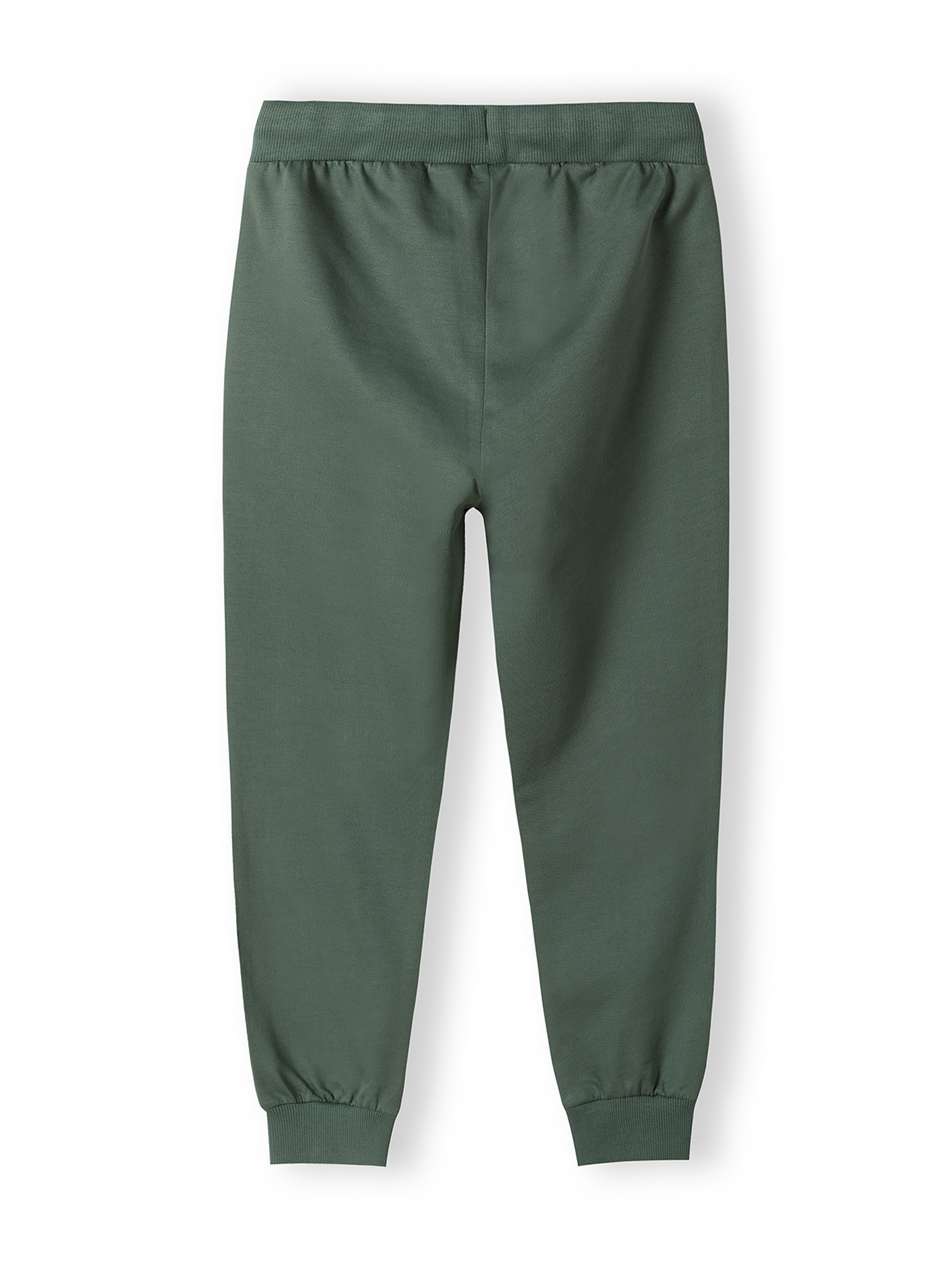 Zielone spodnie dresowe regular dla chłopca
