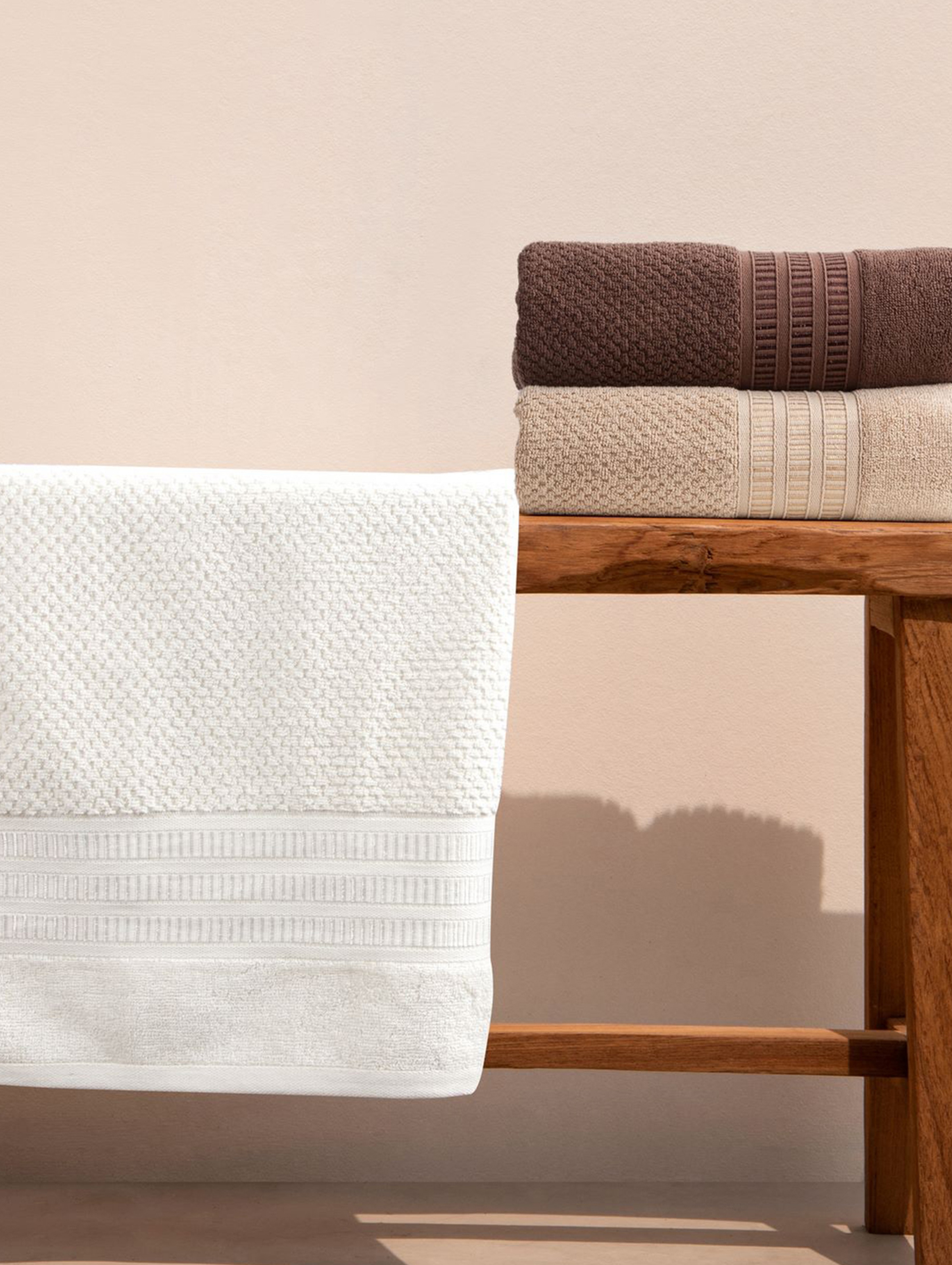Ręcznik rosita (02) 50x90 cm kremowy