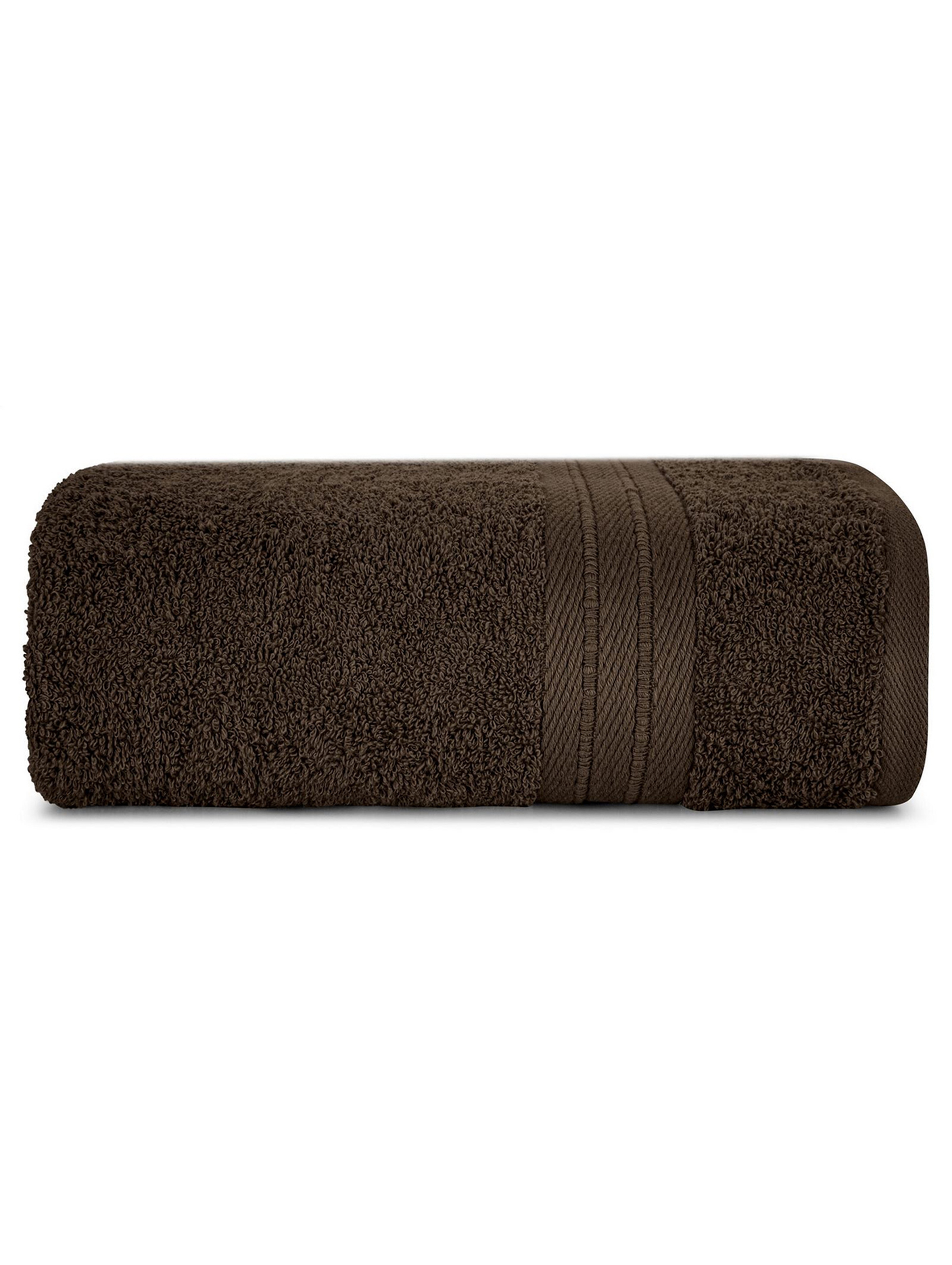 Ręcznik kaya (09) 50x90 cm brązowy
