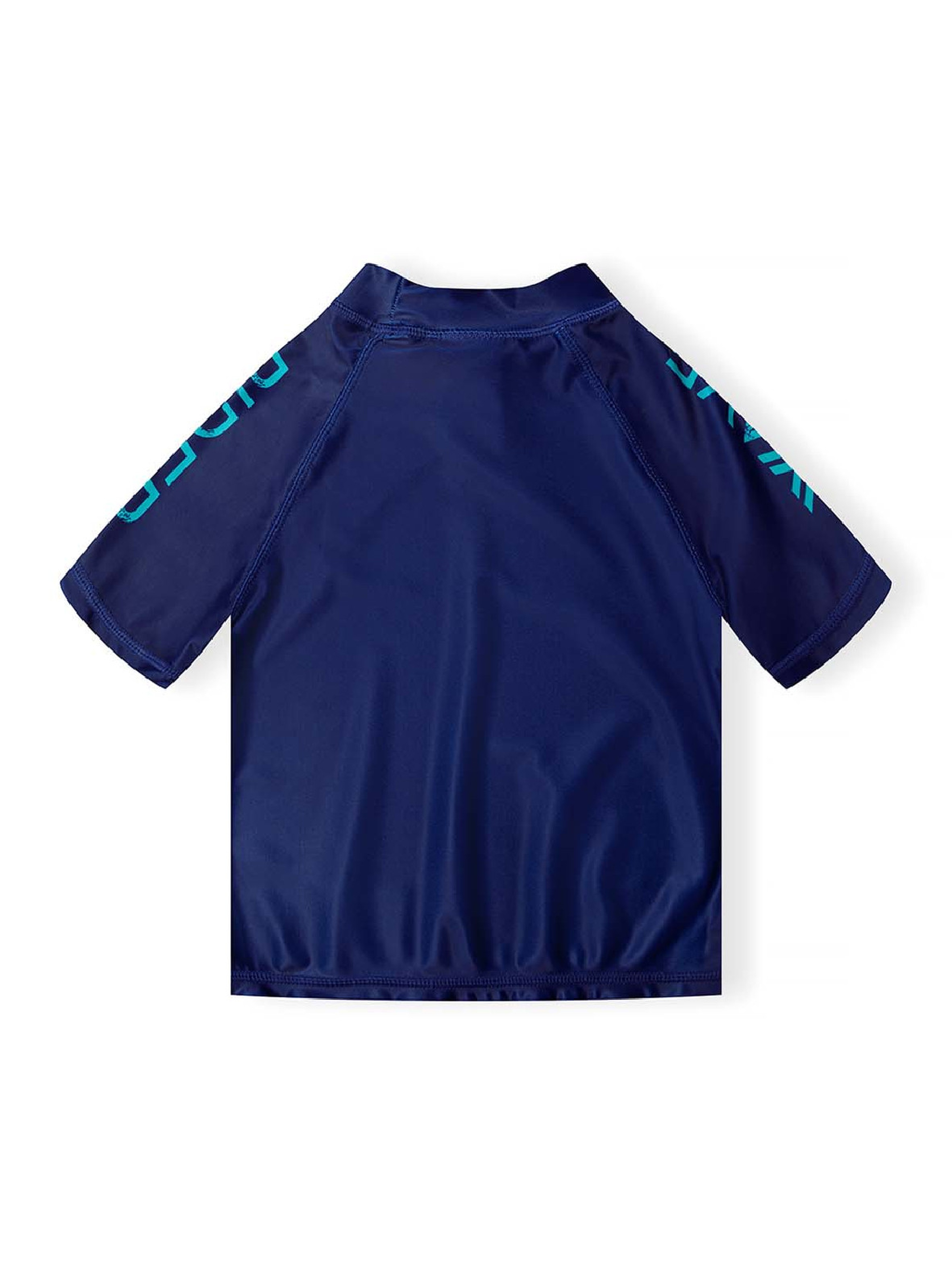 Granatowa koszulka kąpielowa z filtrem UV dla chłopca