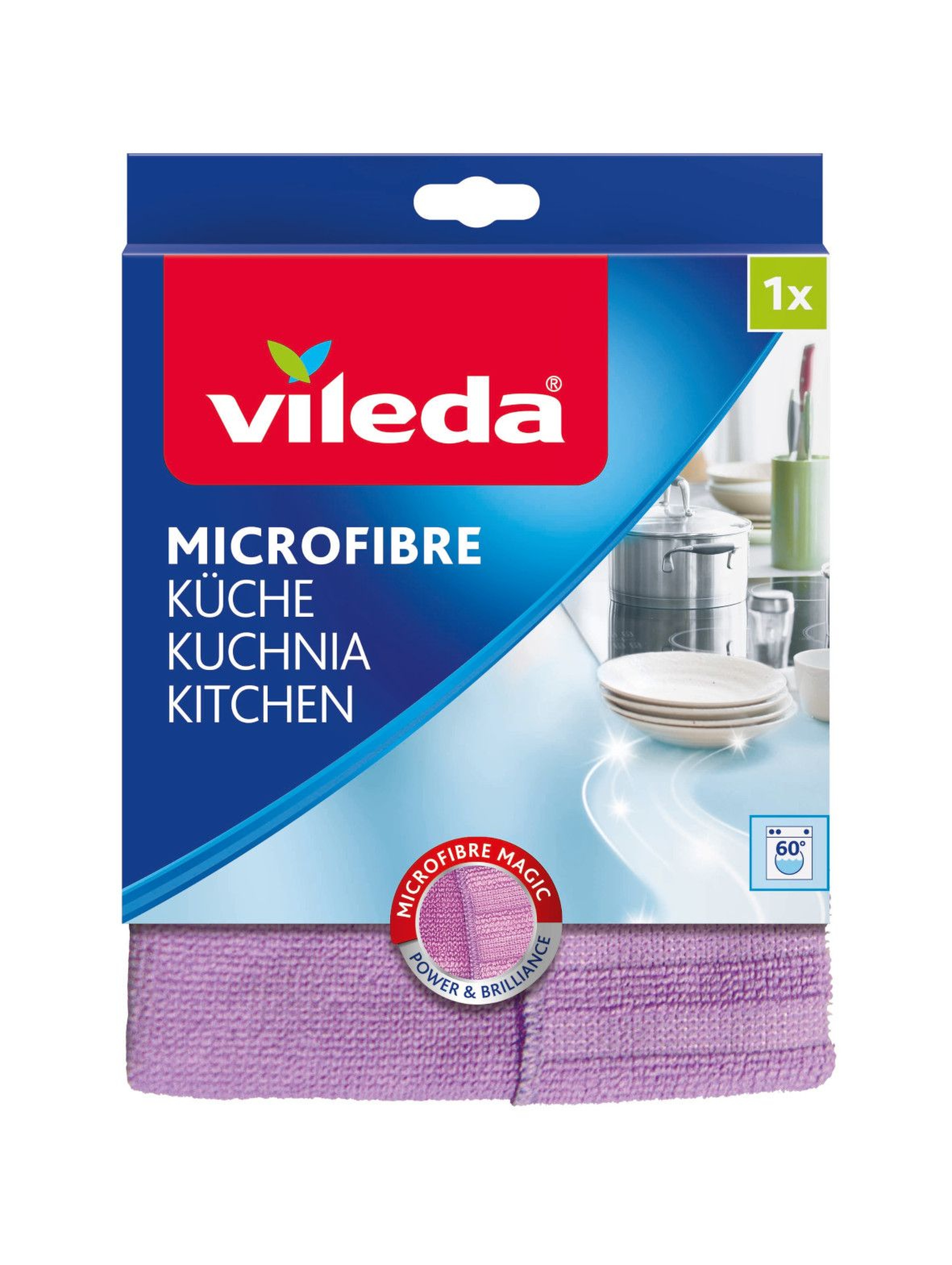 Ściereczka kuchenna Vileda 2 w 1 z Mikrofibry 1 szt.