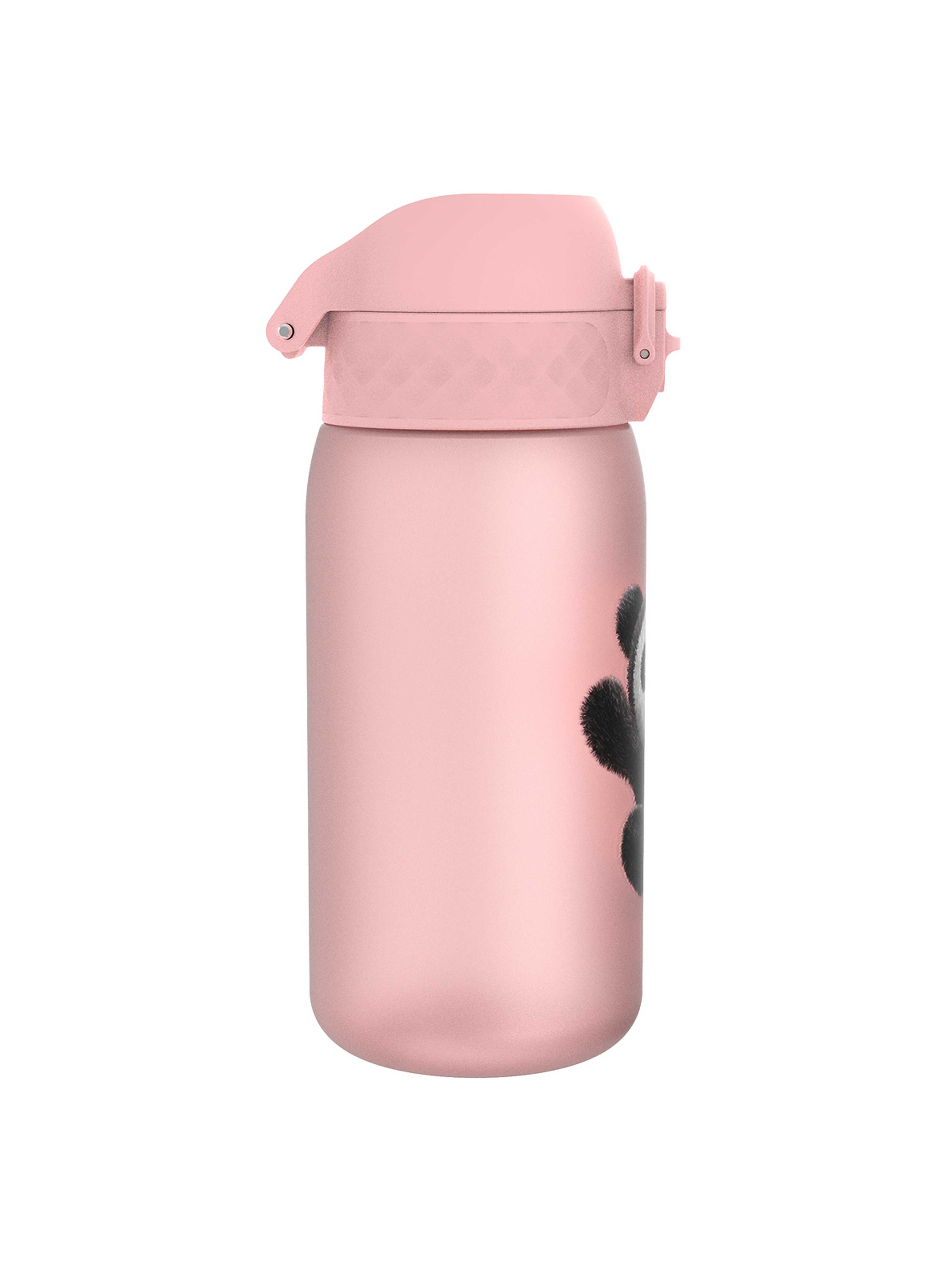 Butelka na wodę ION8 BPA Free Panda 350ml - różowa