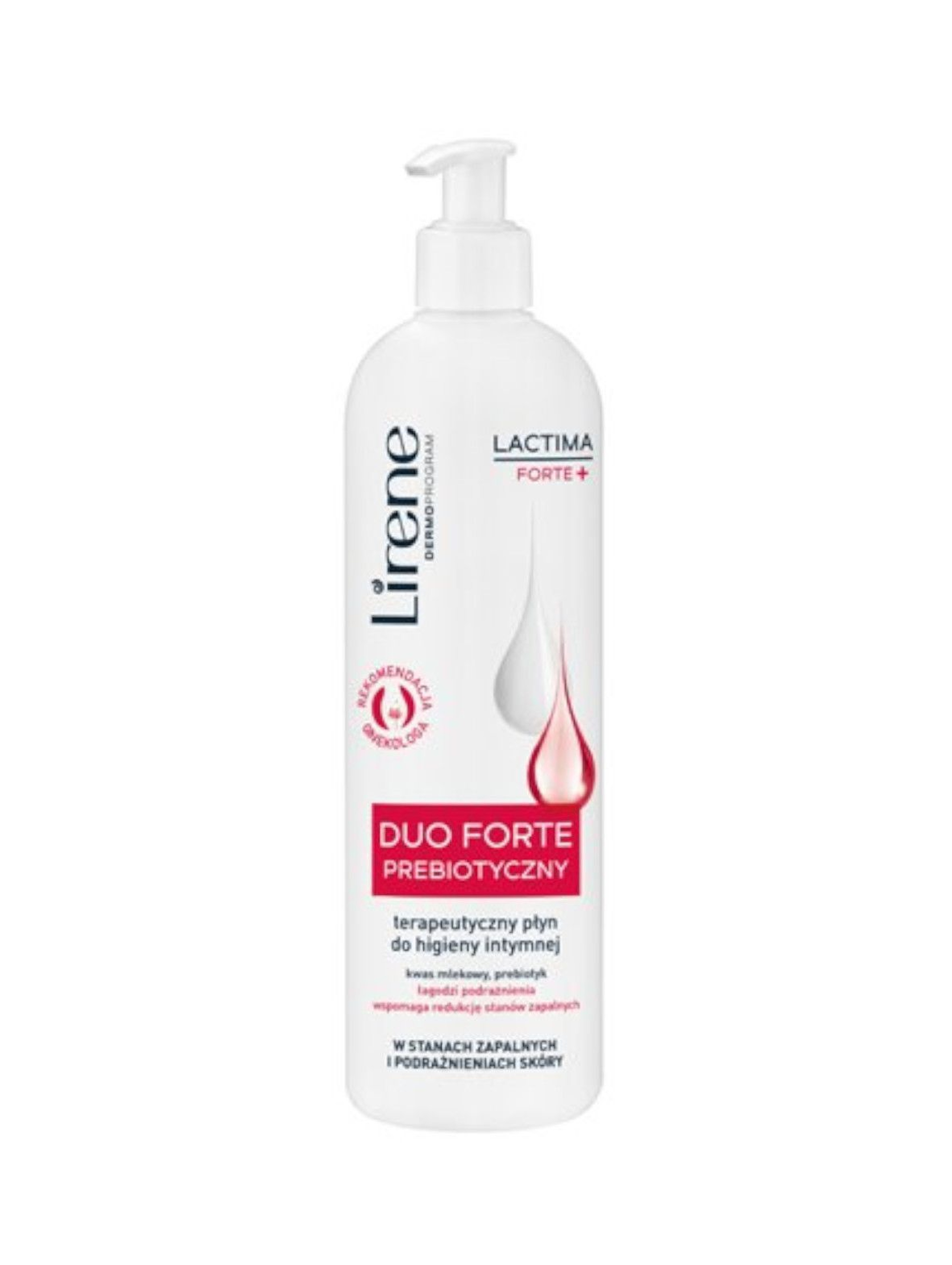 Lirene_LACTIMA FORTE+ Prebioryczny terapeutyczny płyn do higieny intymnej 350 ml