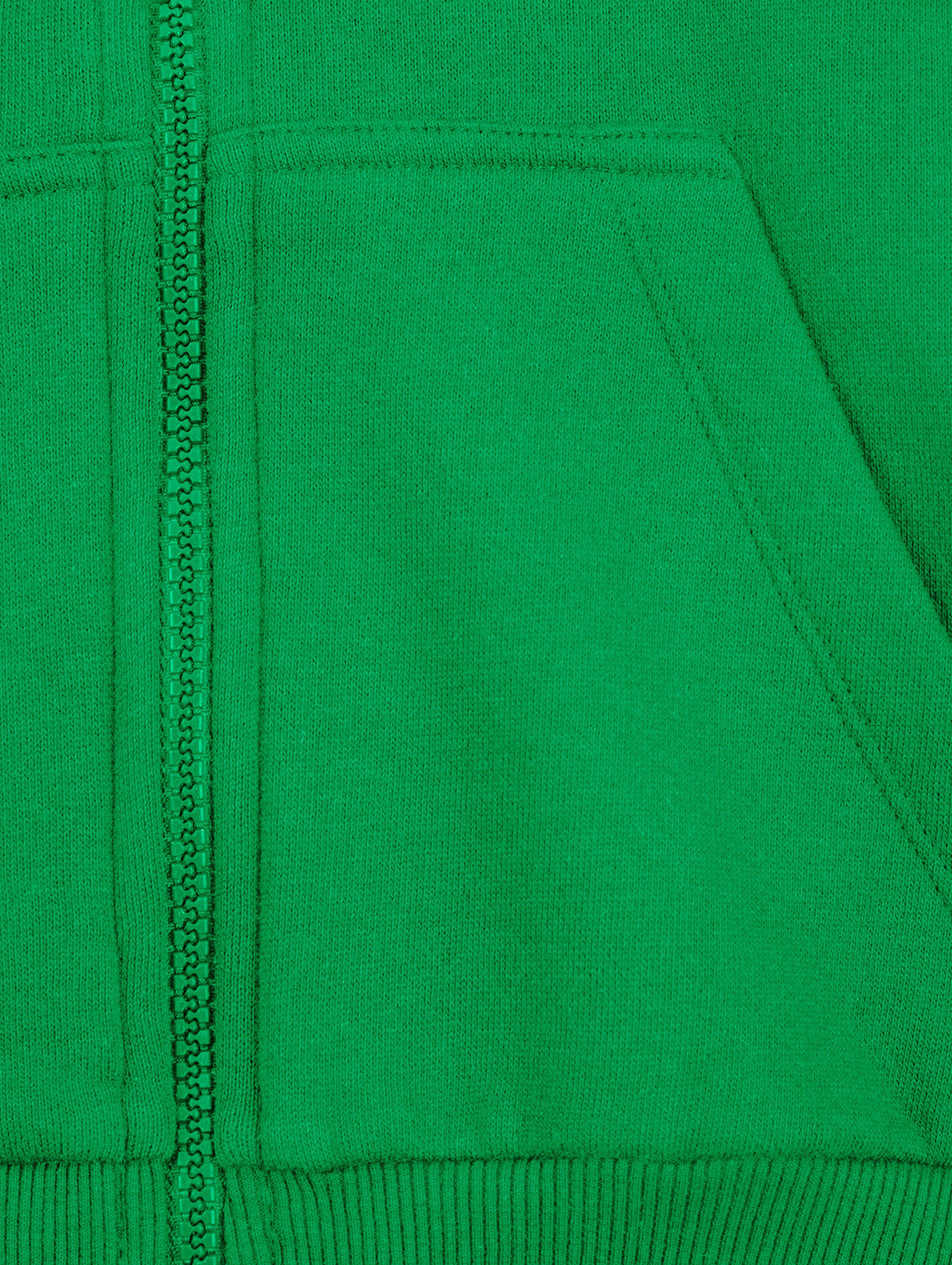 Zielona rozpinana bluza dresowa z kapturem - unisex - Limited Edition