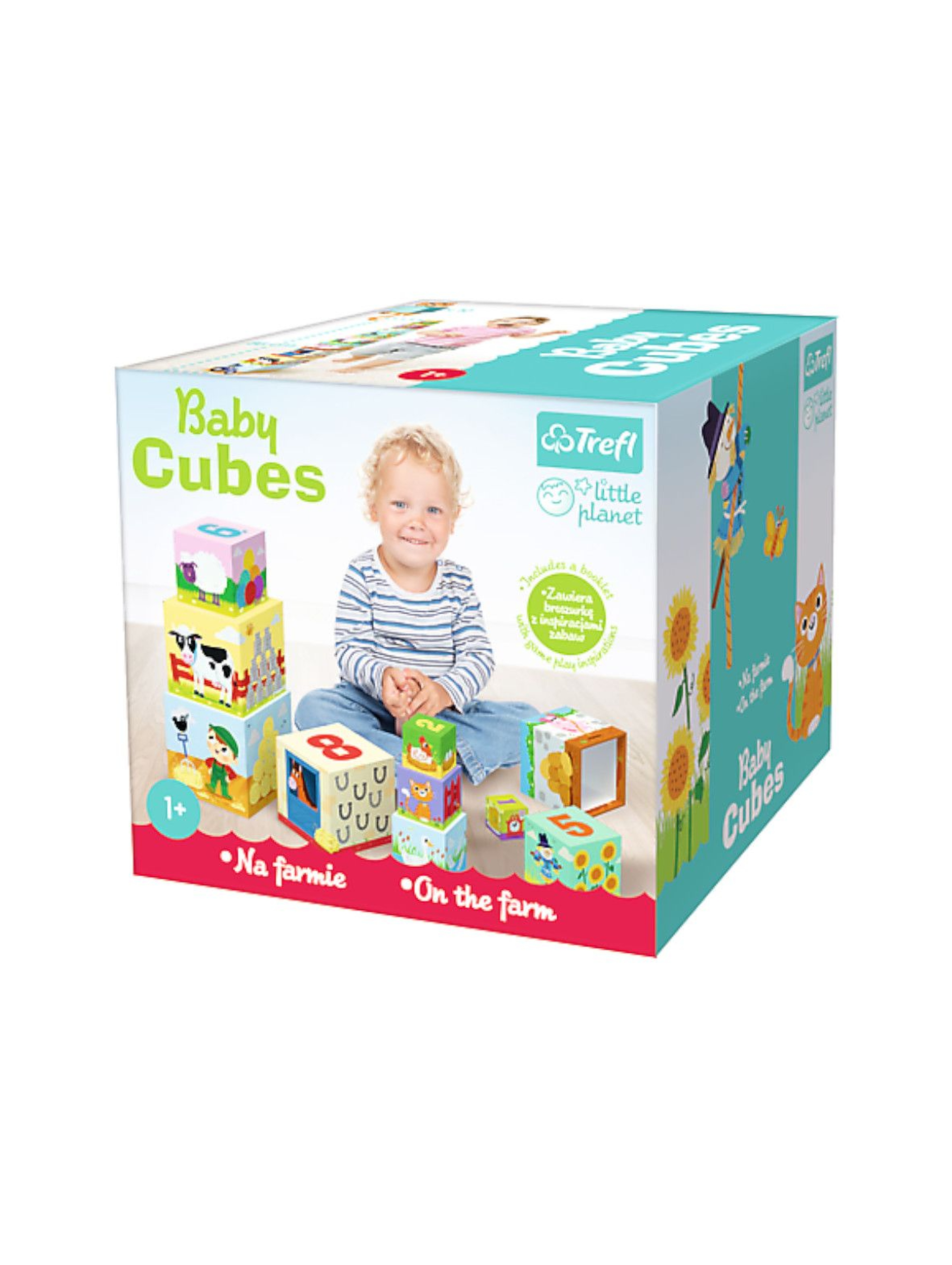 Baby Cubes - Na farmie Trefl
