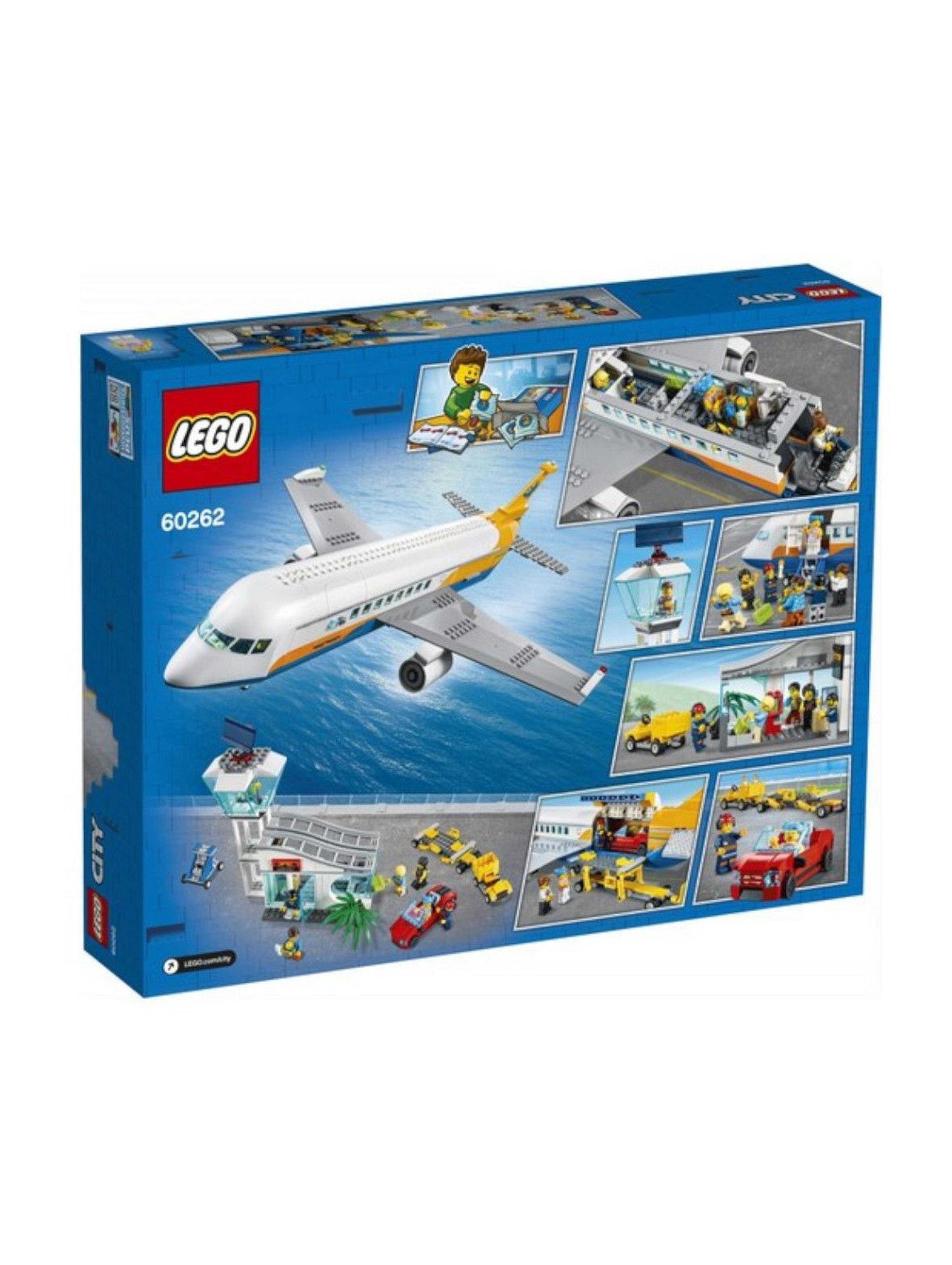LEGO® City Samolot pasażerski (60262)  669 elementów wiek 6+ -