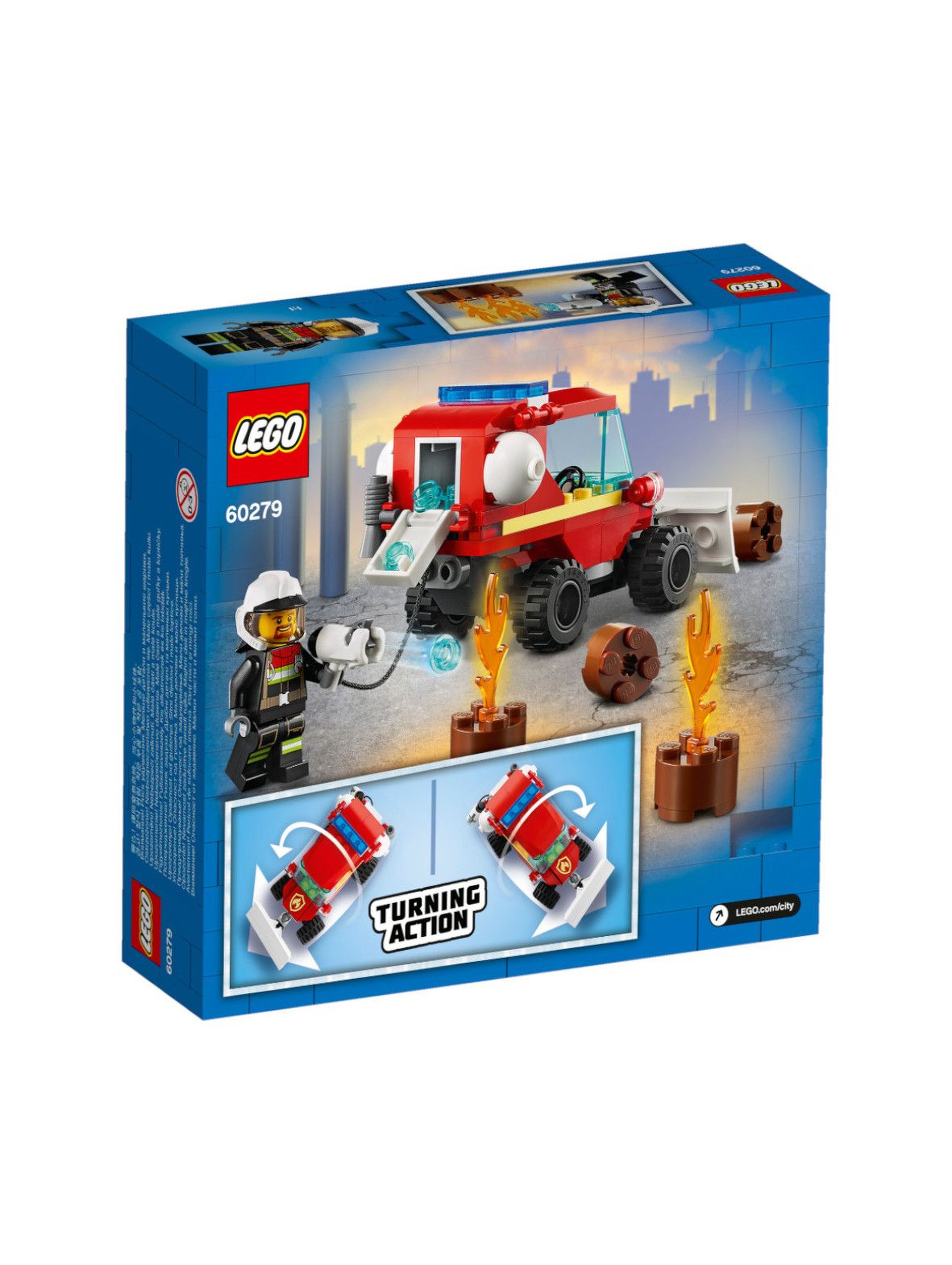 Klocki LEGO City - Mały wóz strażacki - 87 el