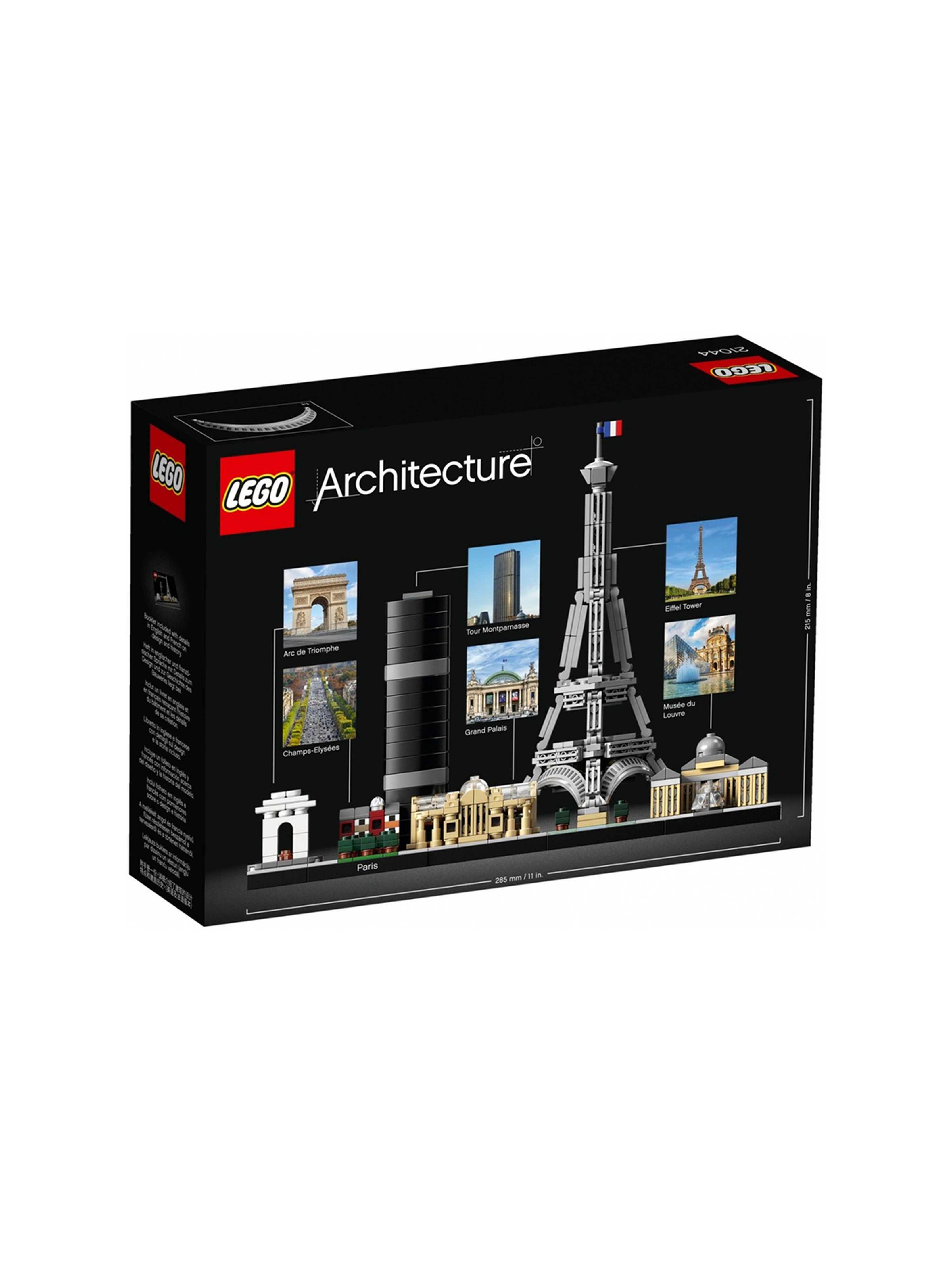 LEGO Architecture - Paryż 21044 - 649 elementów, wiek 12+