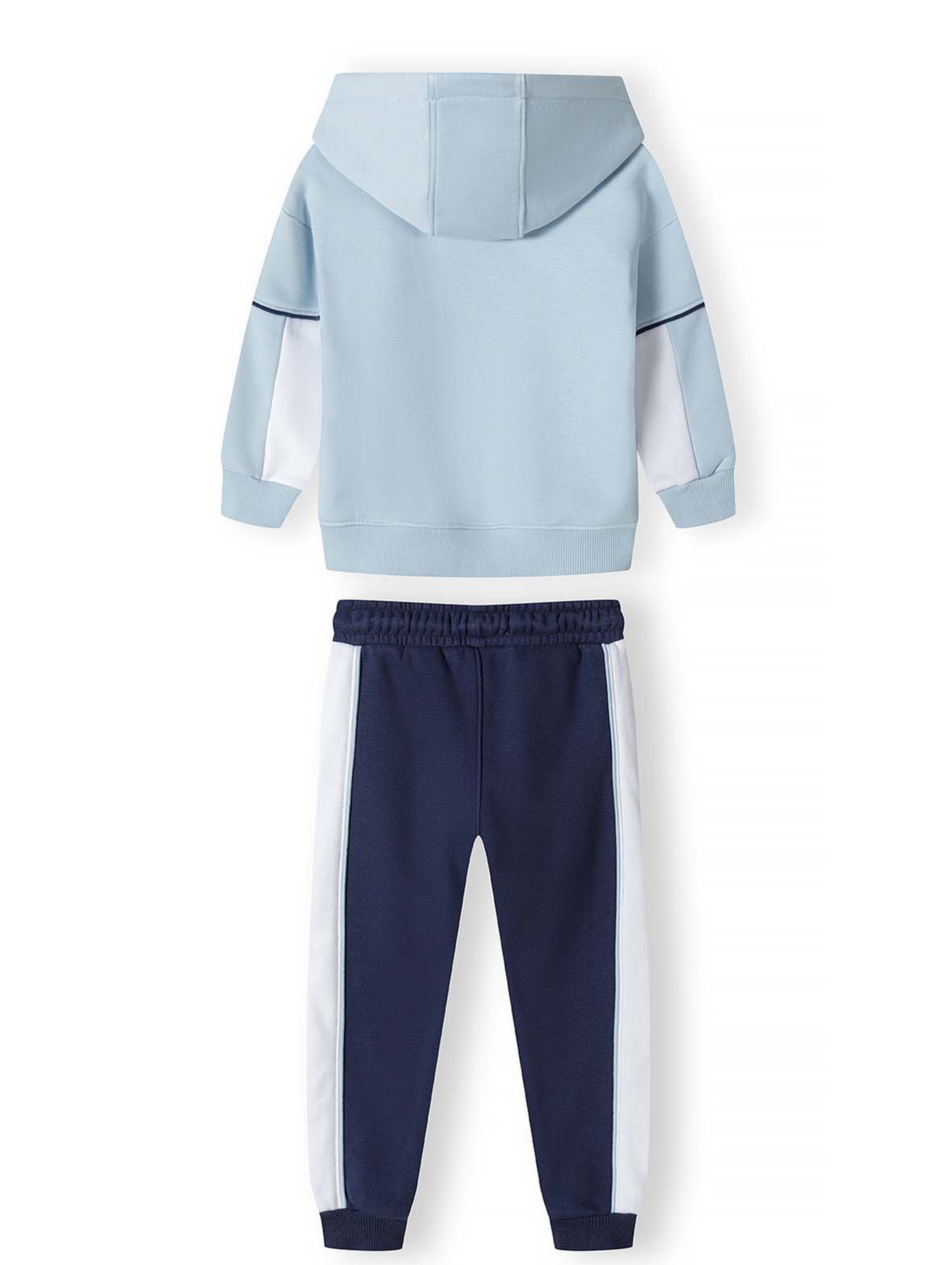 Komplet dresowy chłopięcy- błękitna bluza i spodnie dresowe