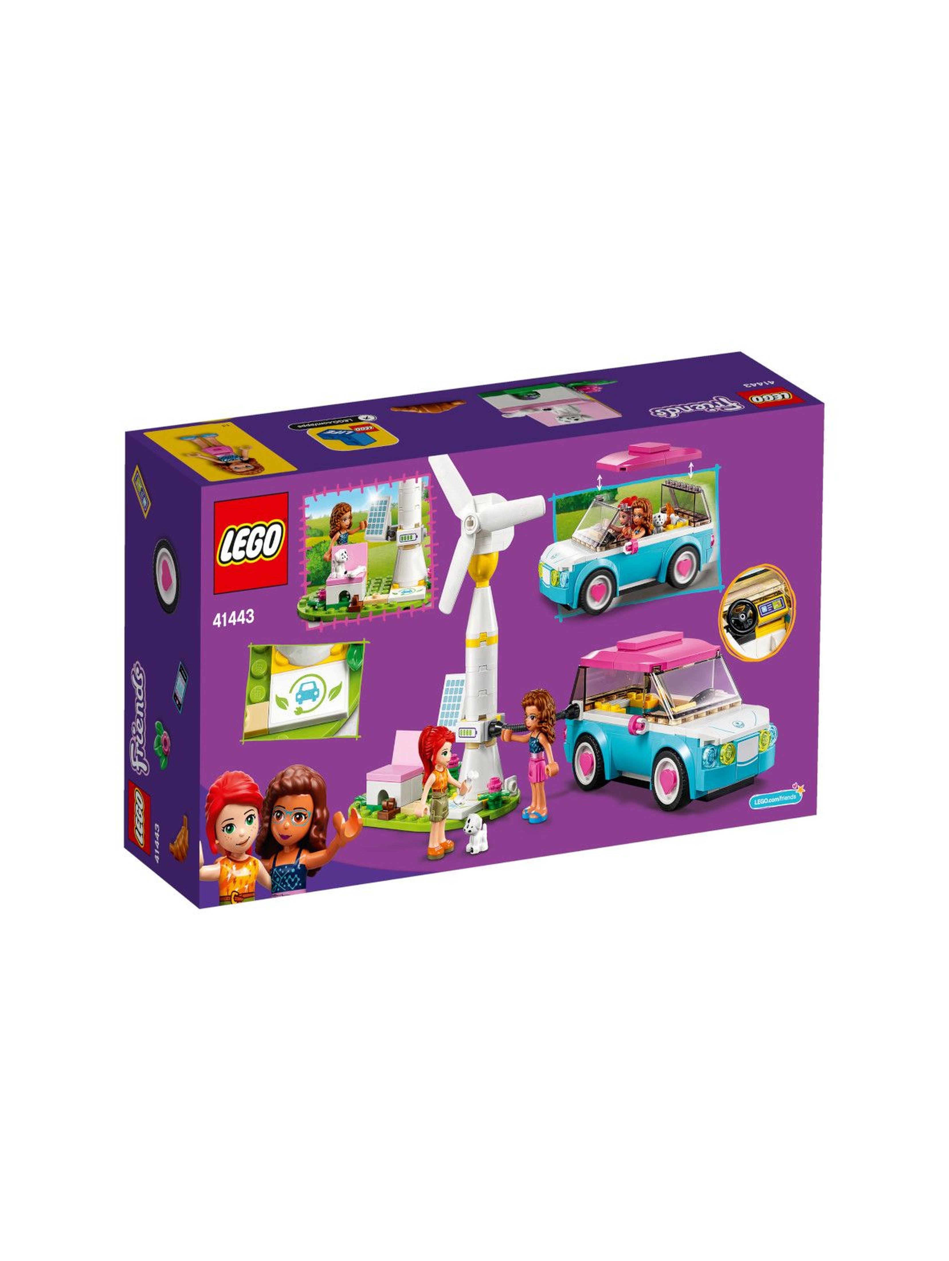 Klocki LEGO Friends - Samochód elektryczny Olivii - 183 el - wiek 6+