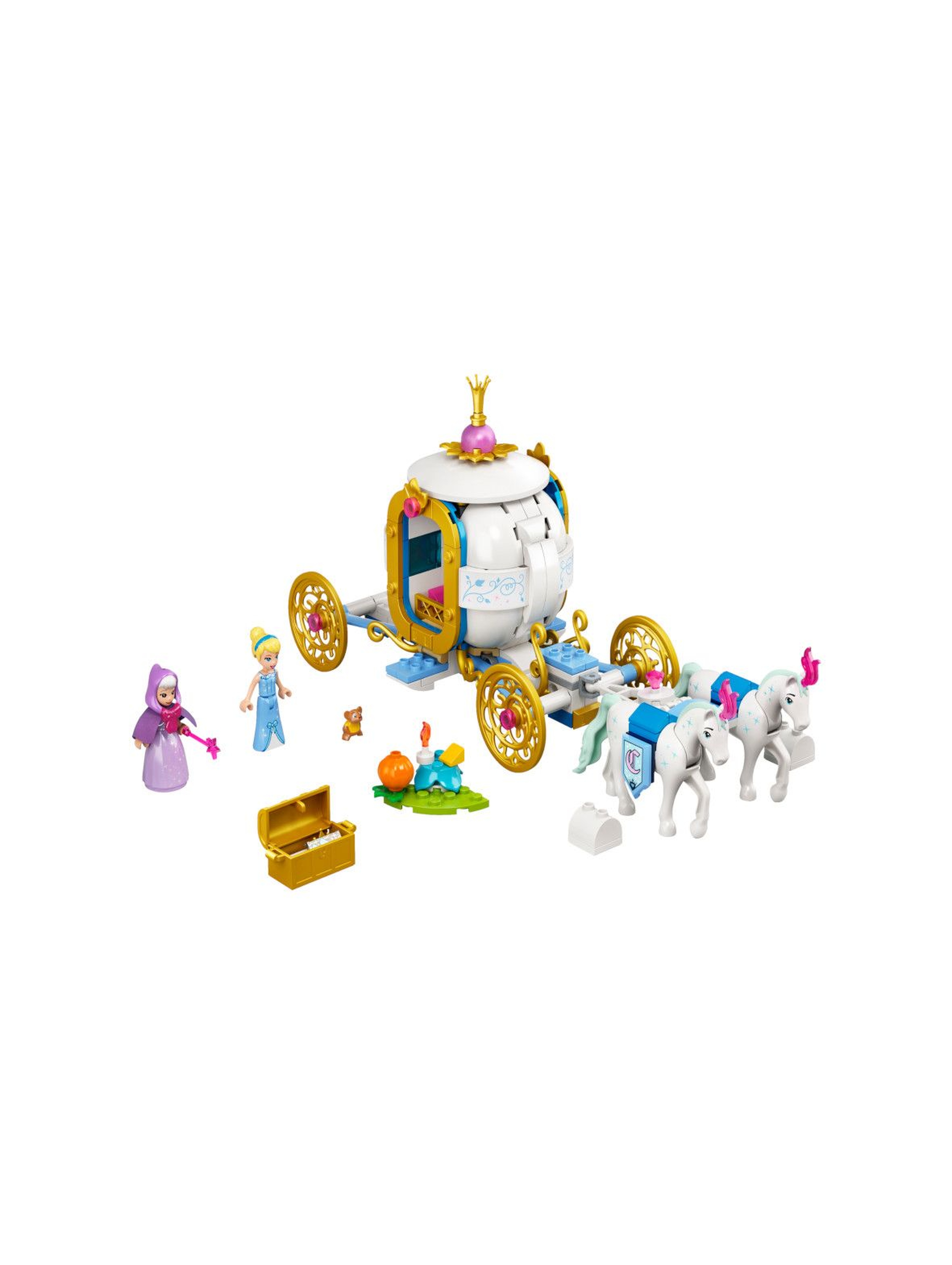 Klocki LEGO Disney Princess - Królewski powóz Kopciuszka - 237 elementów