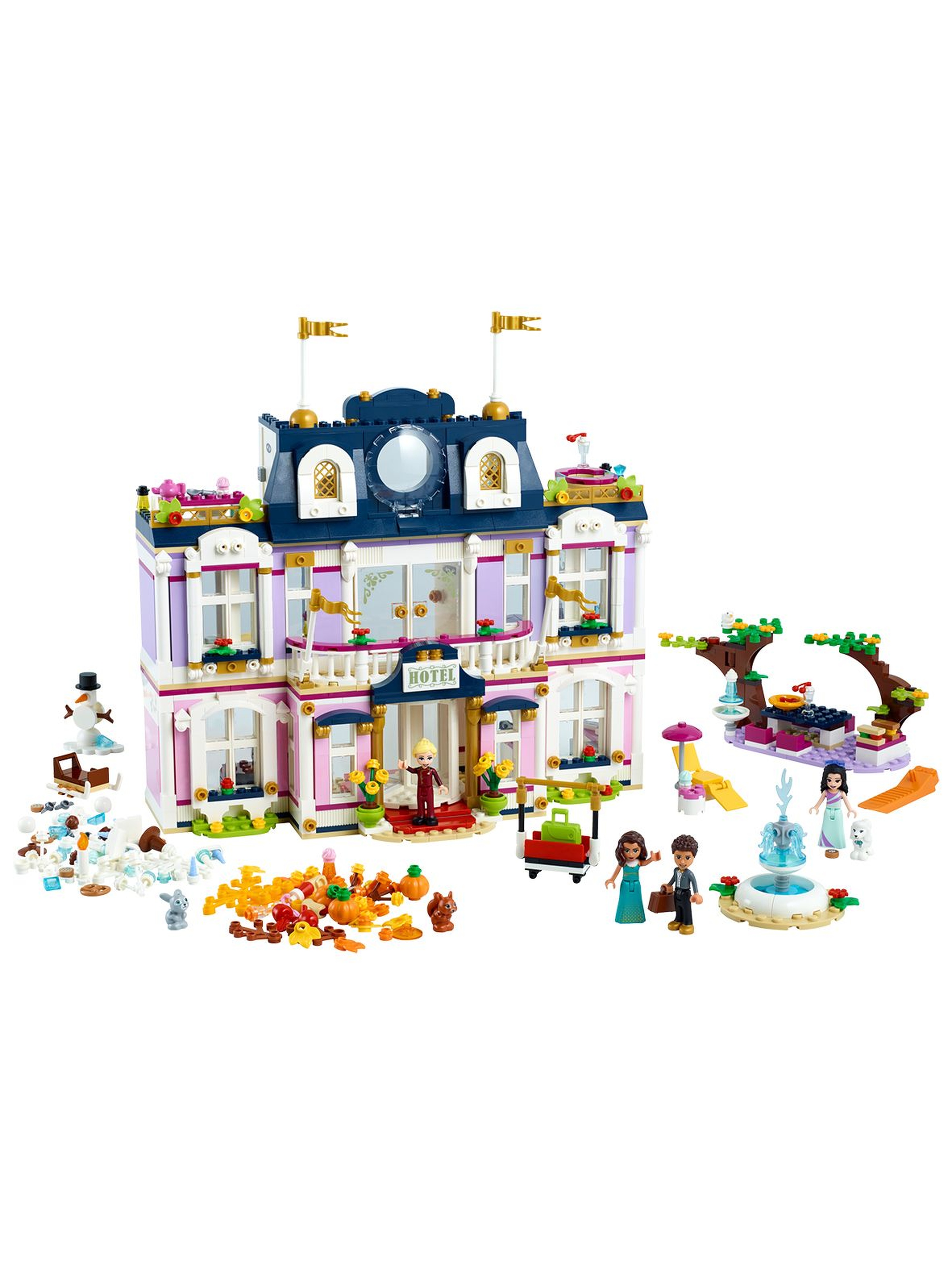 LEGO® Friends Wielki hotel w mieście Heartlake - 1308 elementów, wiek 8+