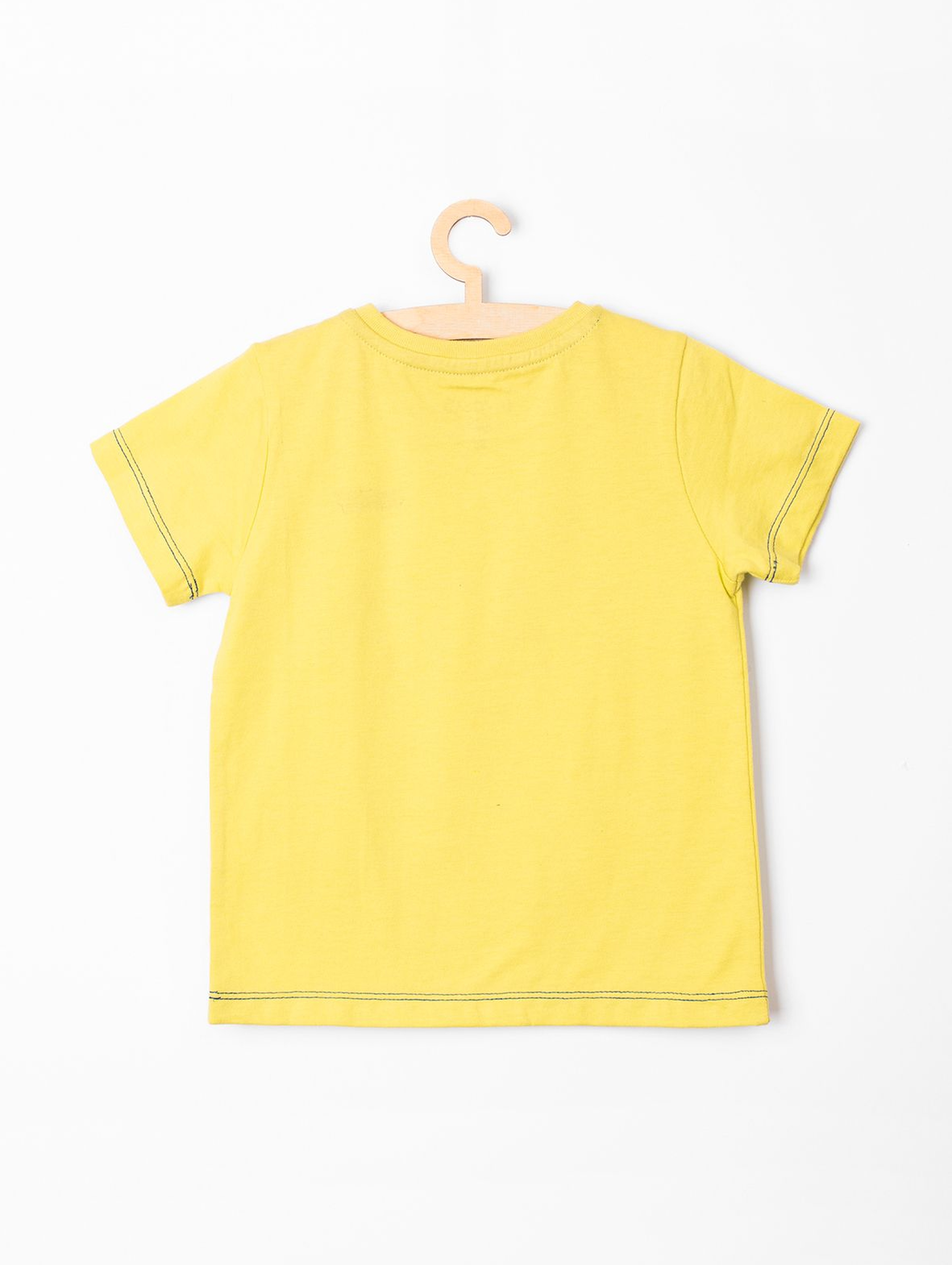 T-shirt niemowlęcy żółty "Mini Tata"
