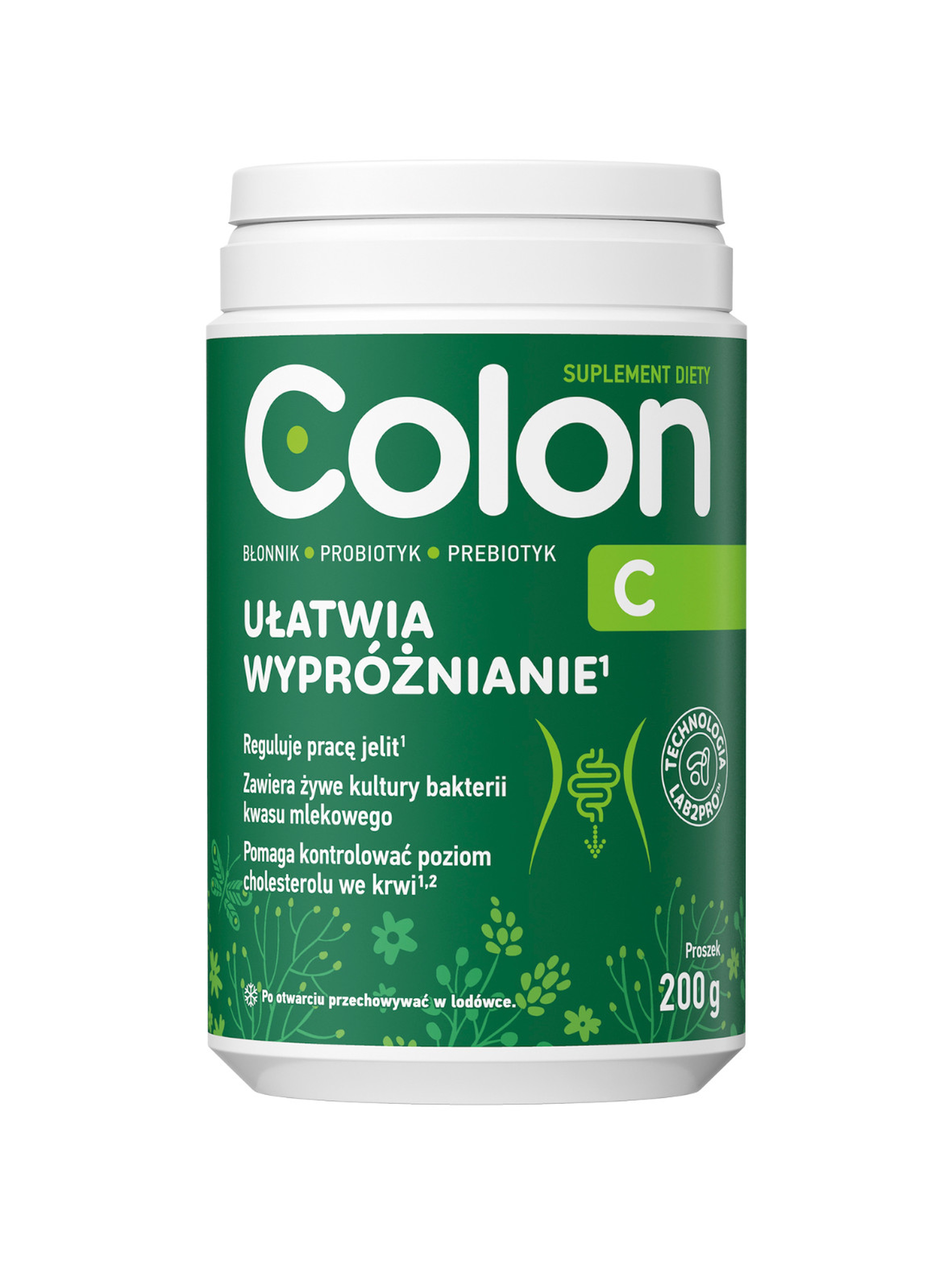 Colon C Zdrowie Jelit suplement diety w proszku - 200g
