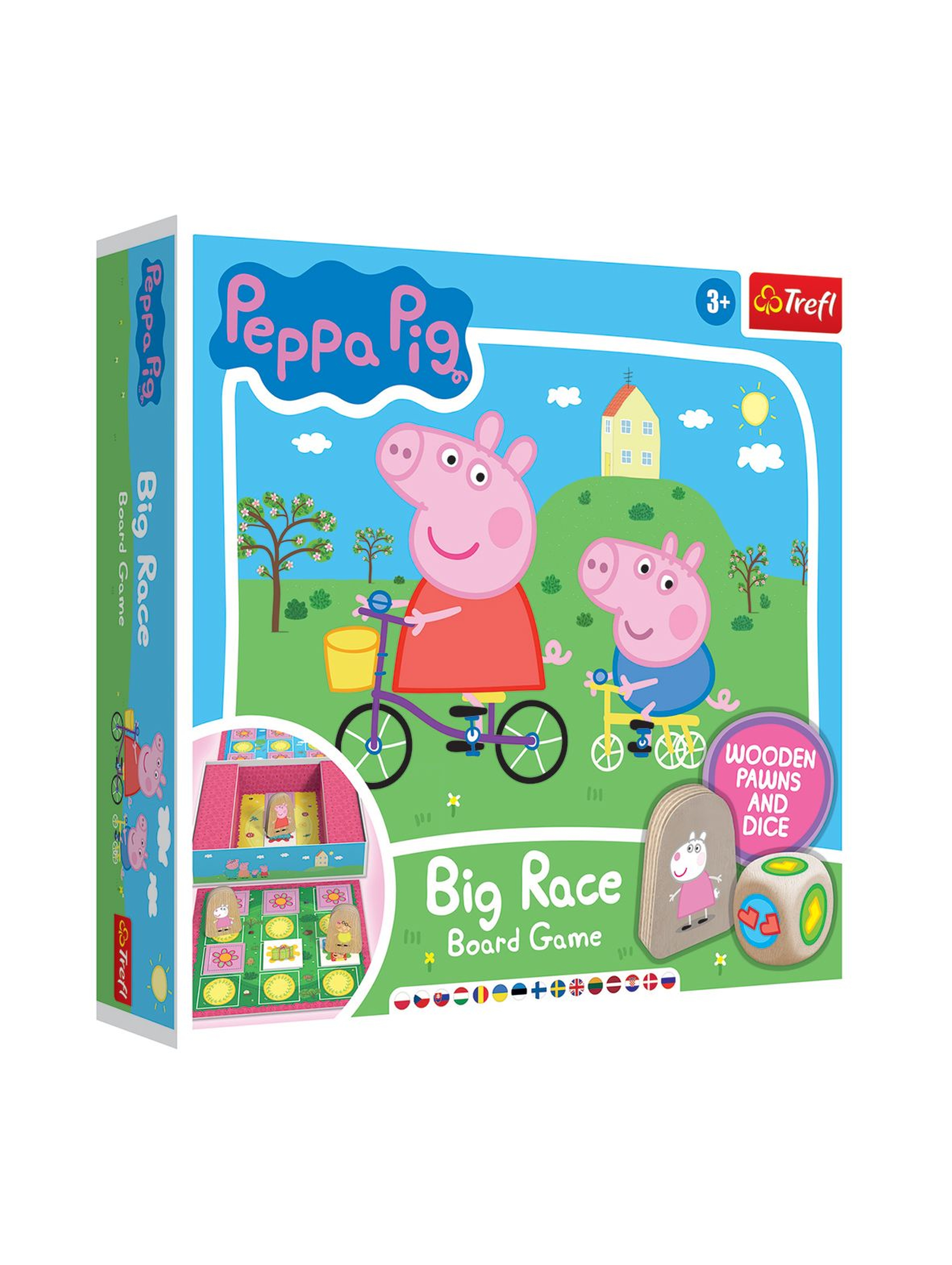 Gra planszowa - Wielki wyścig - Big race Peppa wiek 3+