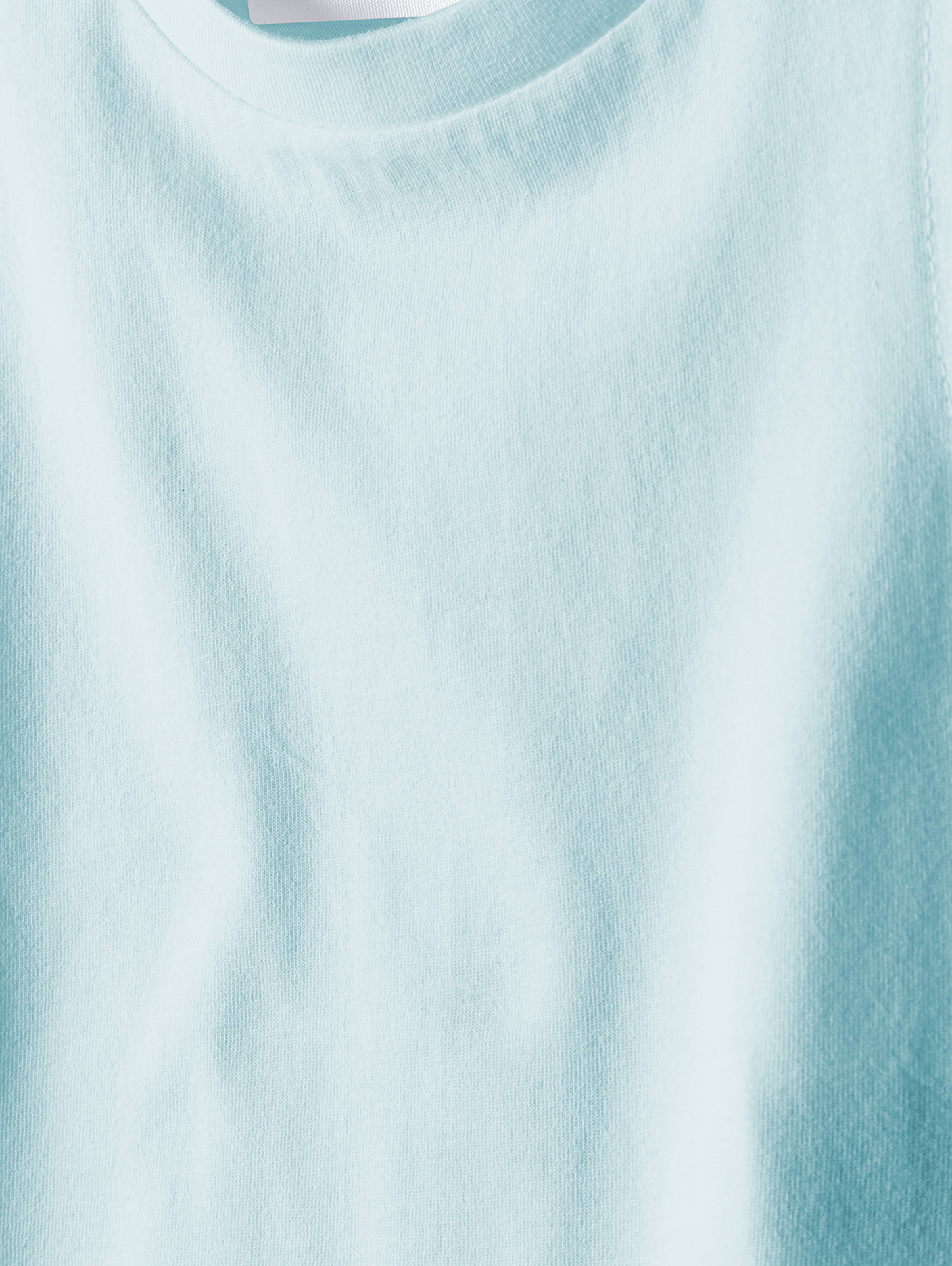 Błękitny top dziewczęcy bawełniany z wiązaniem na przodzie