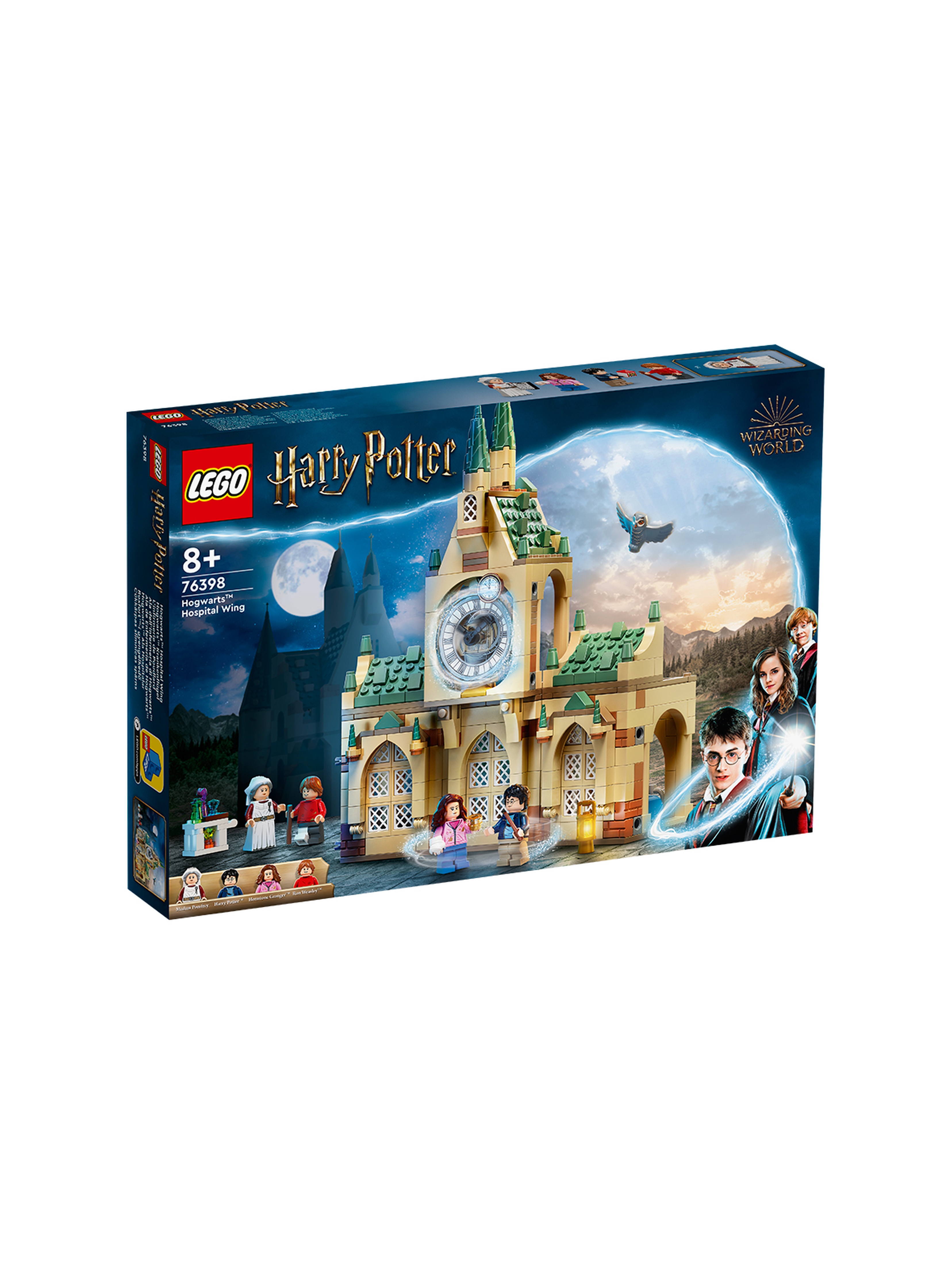 LEGO Harry Potter - Skrzydło szpitalne Hogwartu 76398 - 510 elementów, wiek 8+