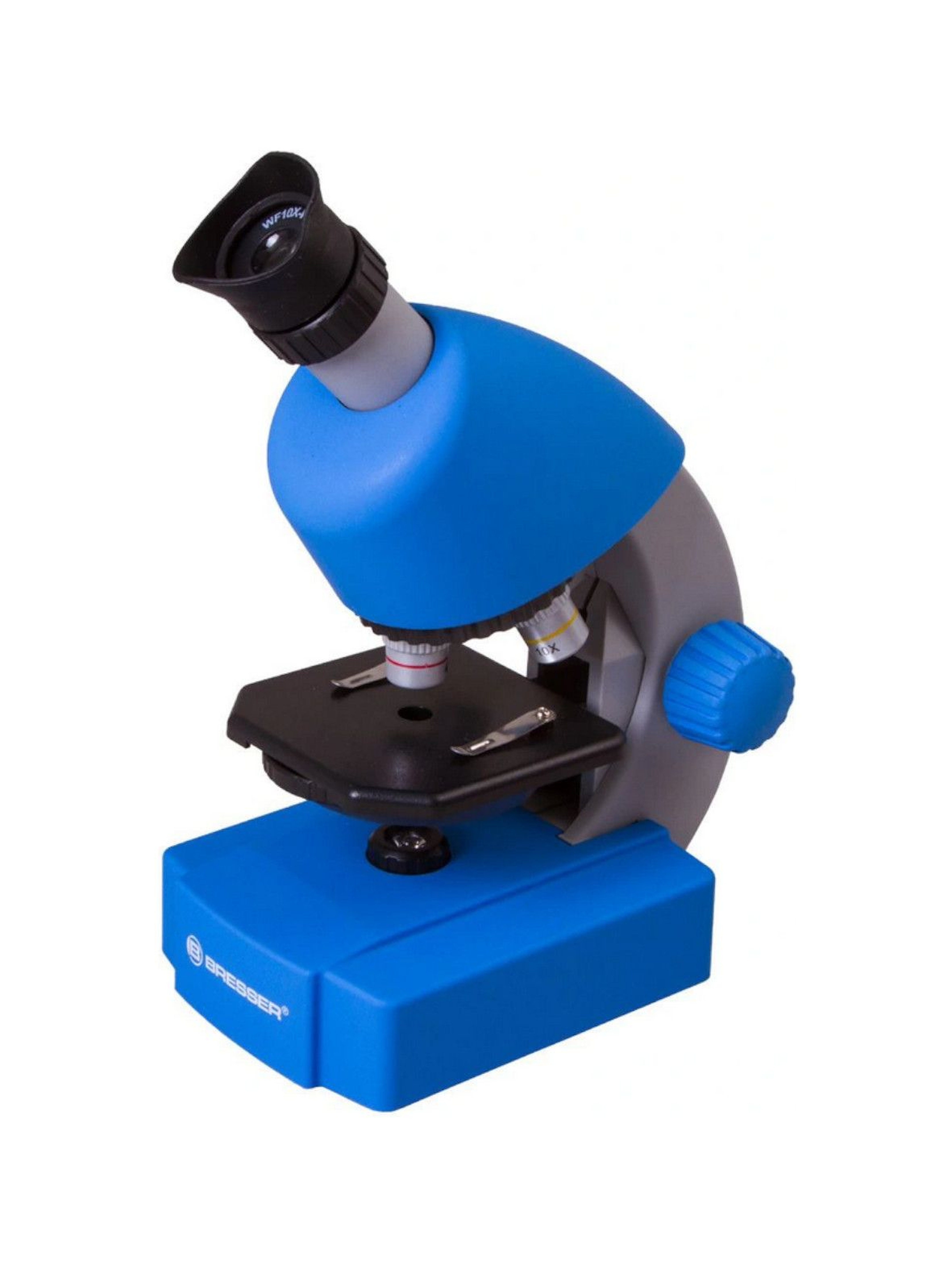 Mikroskop Bresser Junior 40x-640x niebieski 6+