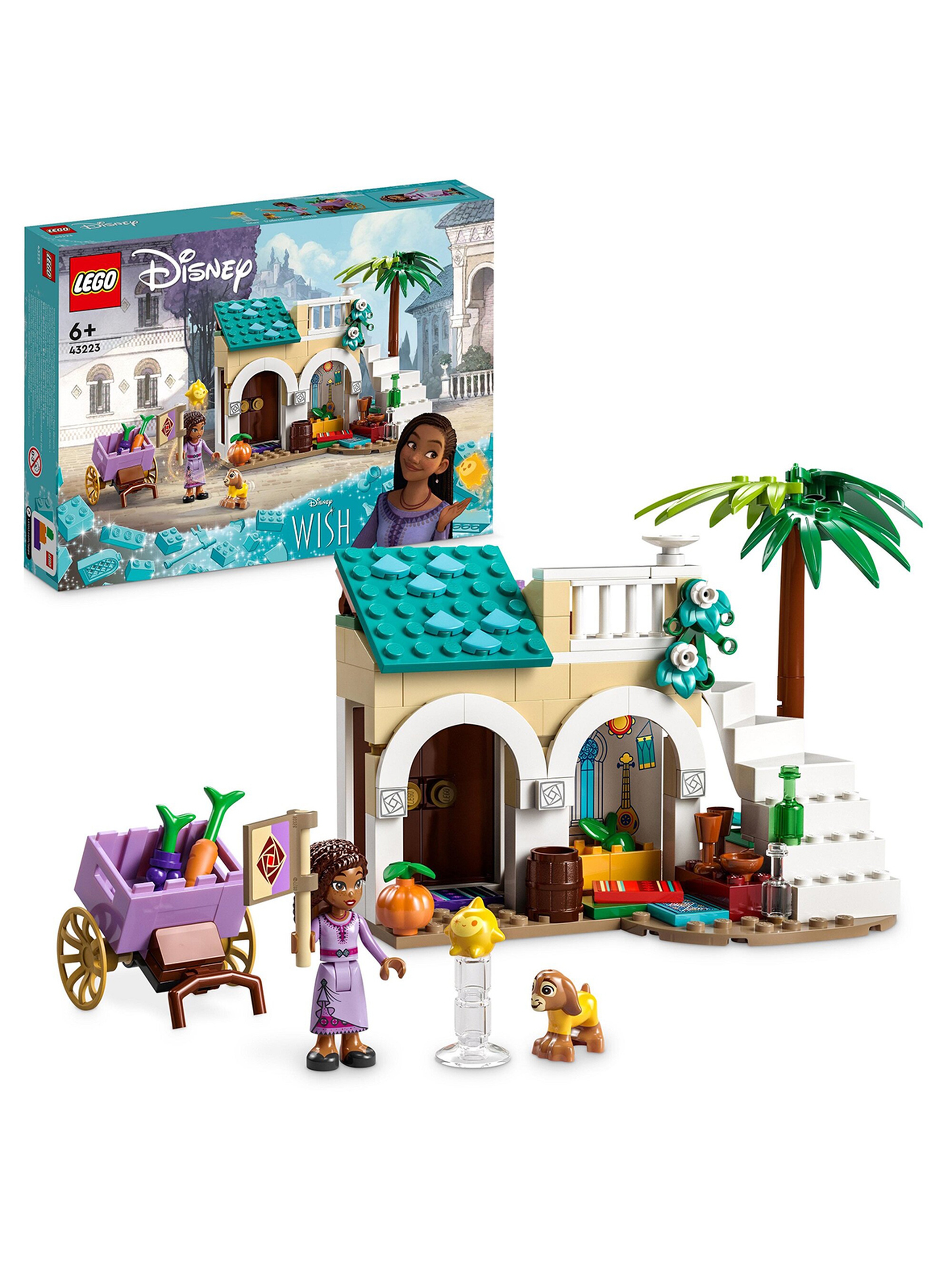 Klocki LEGO Disney Princess 43223 Asha w Rosas - 154 elementy, wiek 6 +