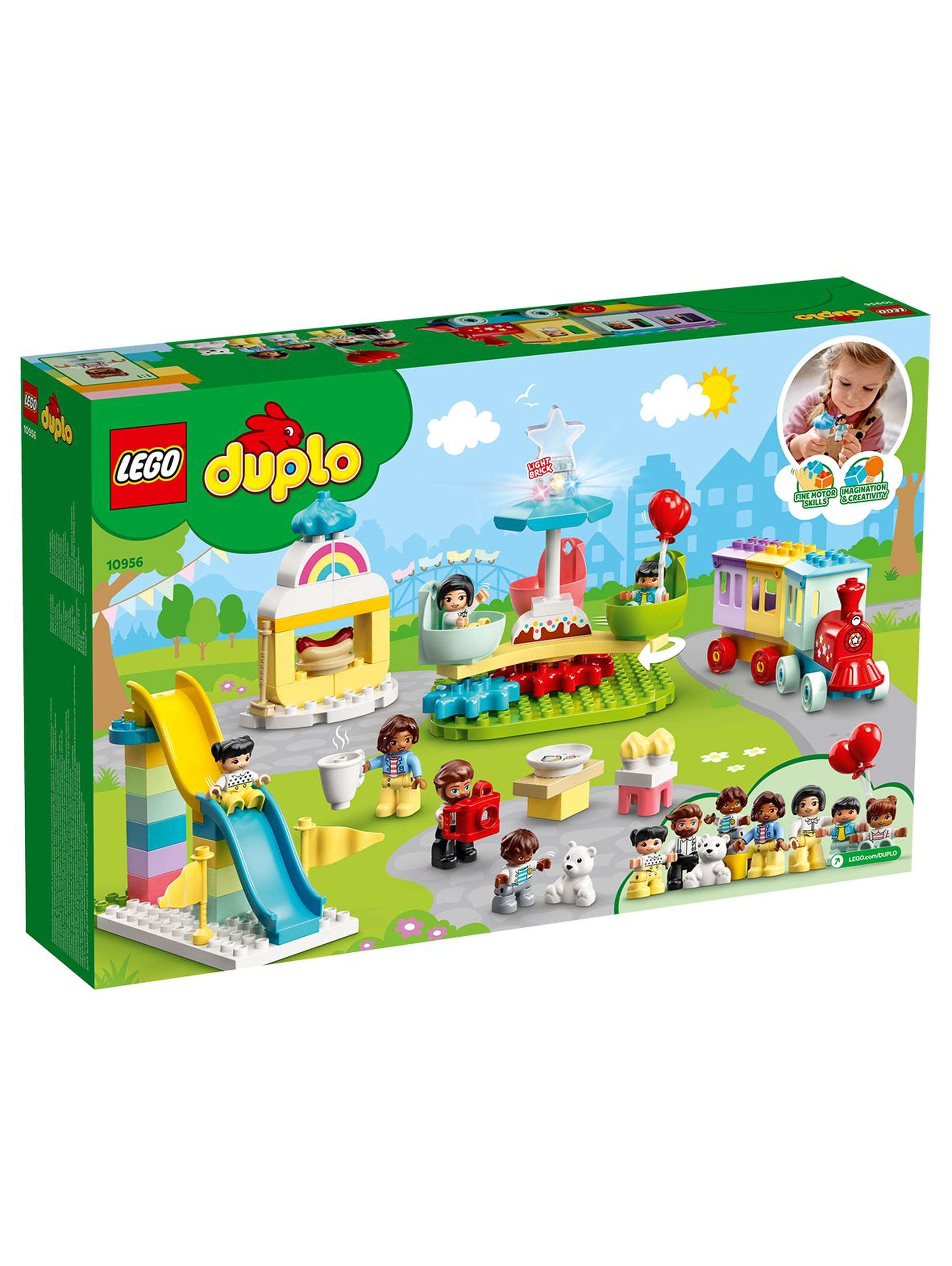 Klocki LEGO DUPLO Town - Park rozrywki 10956 wiek 2+