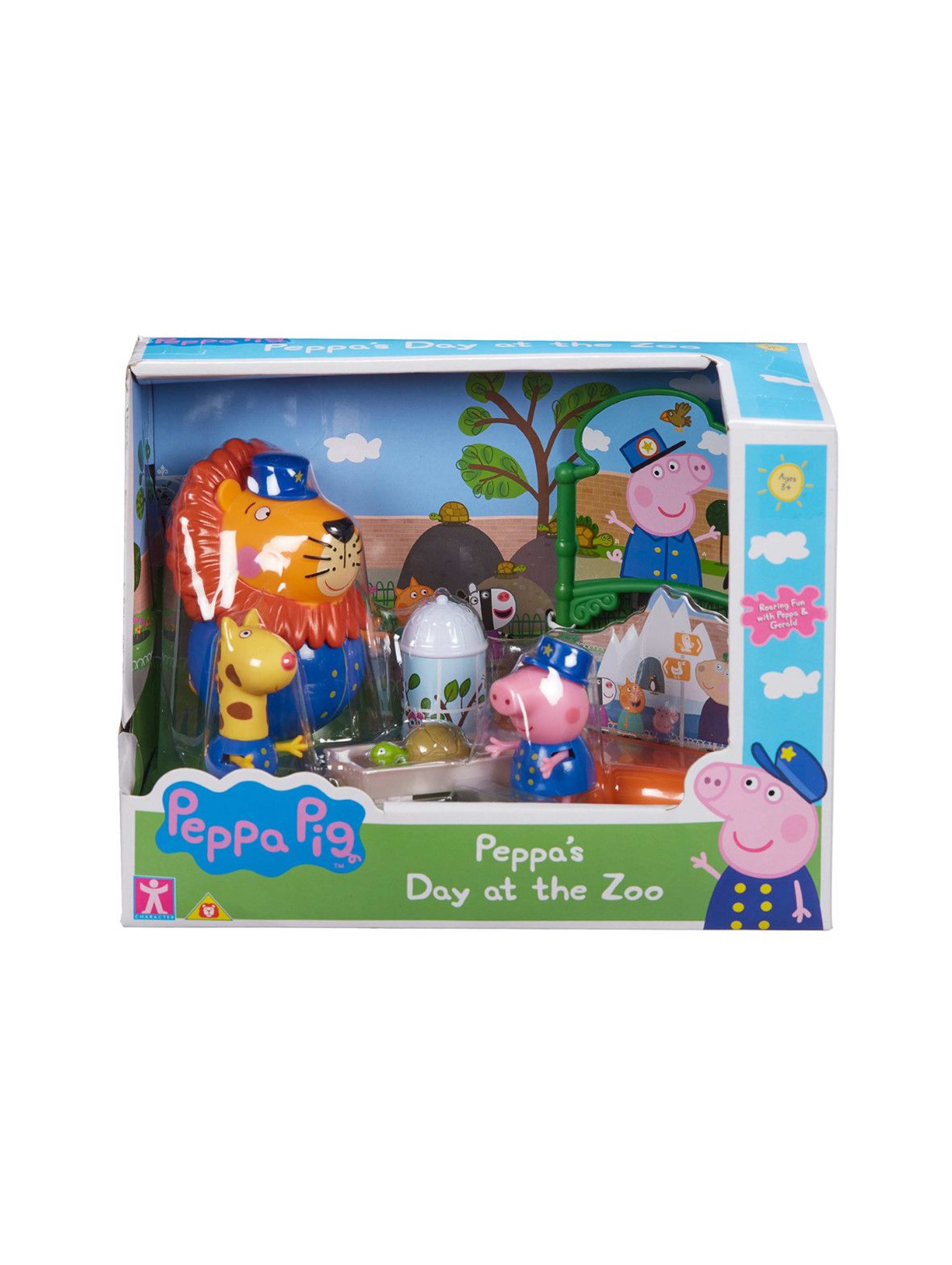 Figurki Peppa- zestaw zoo- wiek 3+