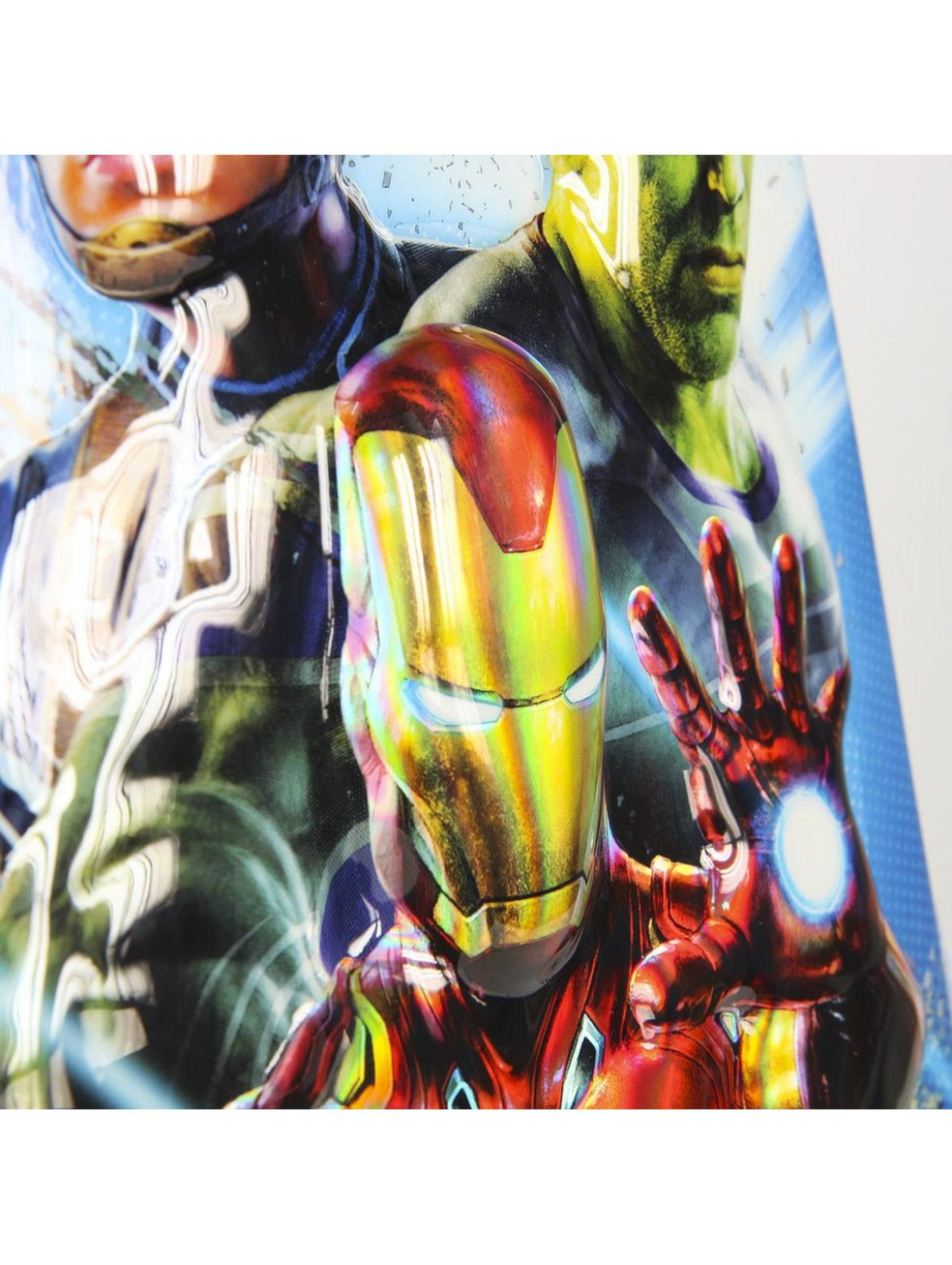 Plecak Avengers 3D premium, metalizowany